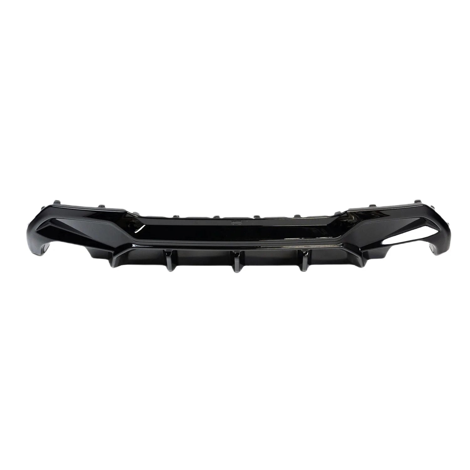 BMW M135I & 1 SERIES DUAL EXIT (128TI, 120D, 120I) F40 EVO-1 GLOSS BLACK REAR DIFFUSER BY ZAERO (2019+)
