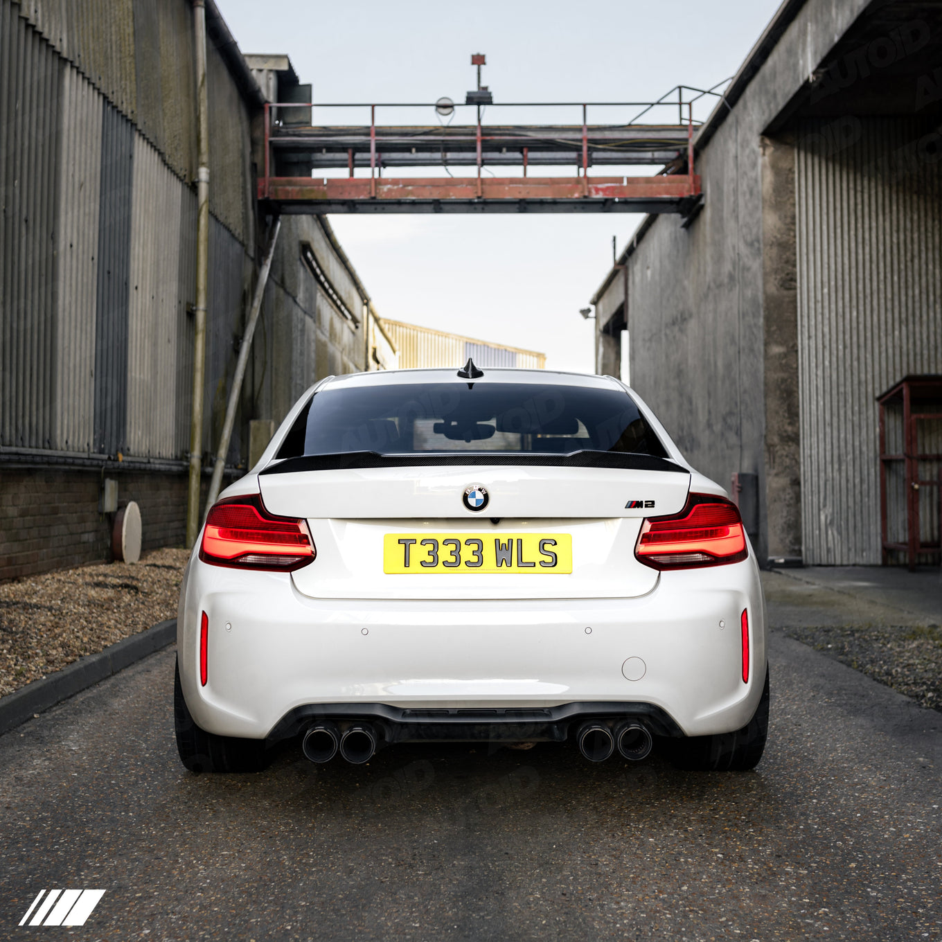 CARBON FIBRE CS REAR SPOILER FOR BMW 2 SERIES & M2 (2014-2021, F22 F87)