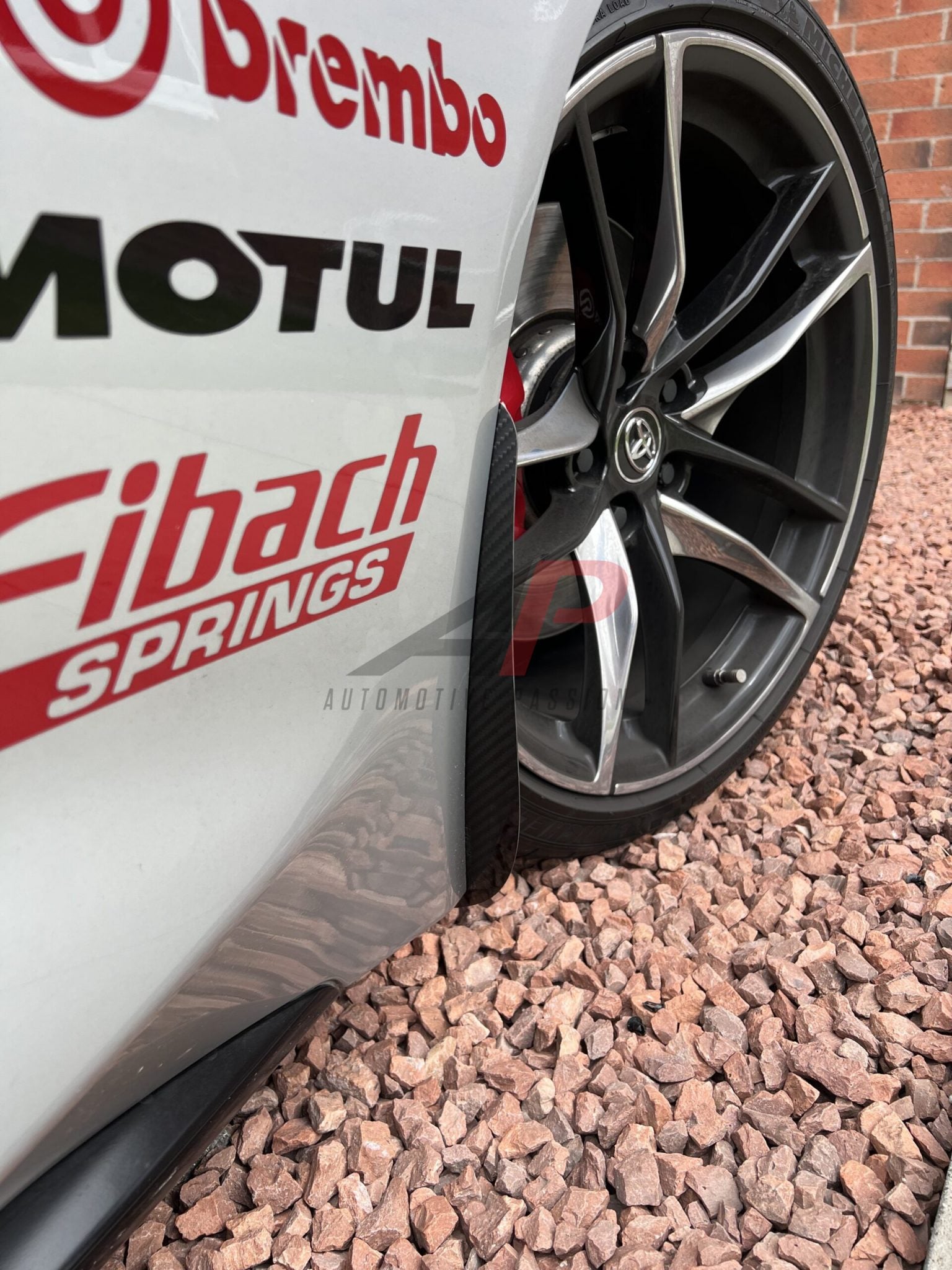 AP Carbon Fibre Arch Guard Set for Toyota A90 Supra mk5