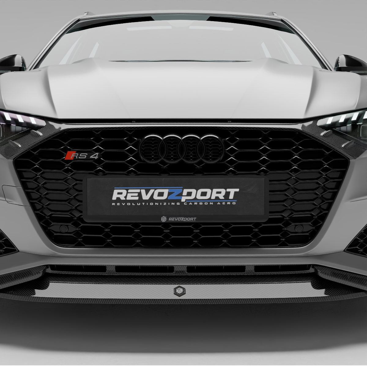 Audi RS4 B9.5 Facelift Carbon Fiber Front Grill