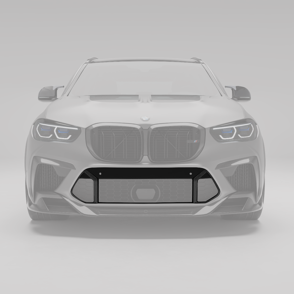 BMW X5M F95 PRE LCI Carbon Fiber Air Intake Trim