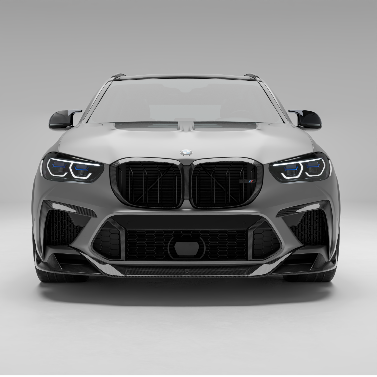 BMW X5M F95 PRE LCI Carbon Fiber Front Lip