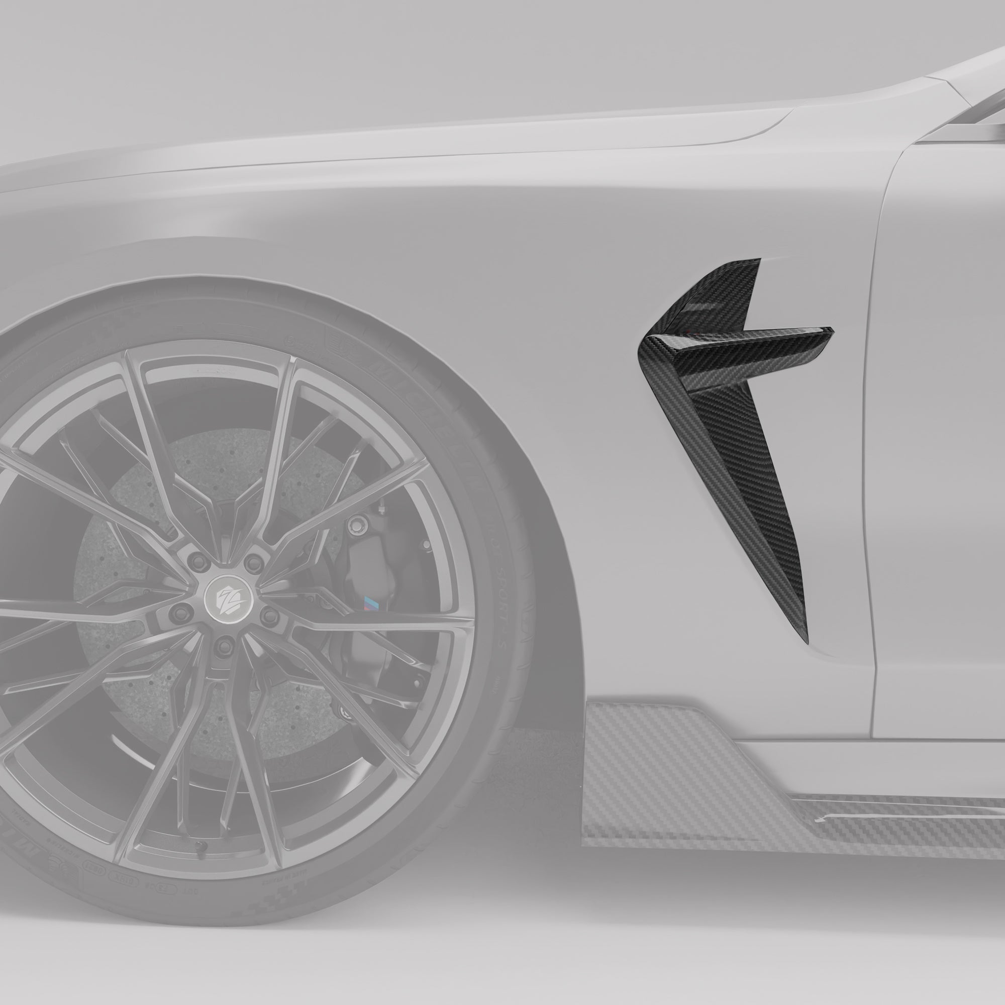 BMW M8 F91 F92 F93 Carbon Fiber Side Vents