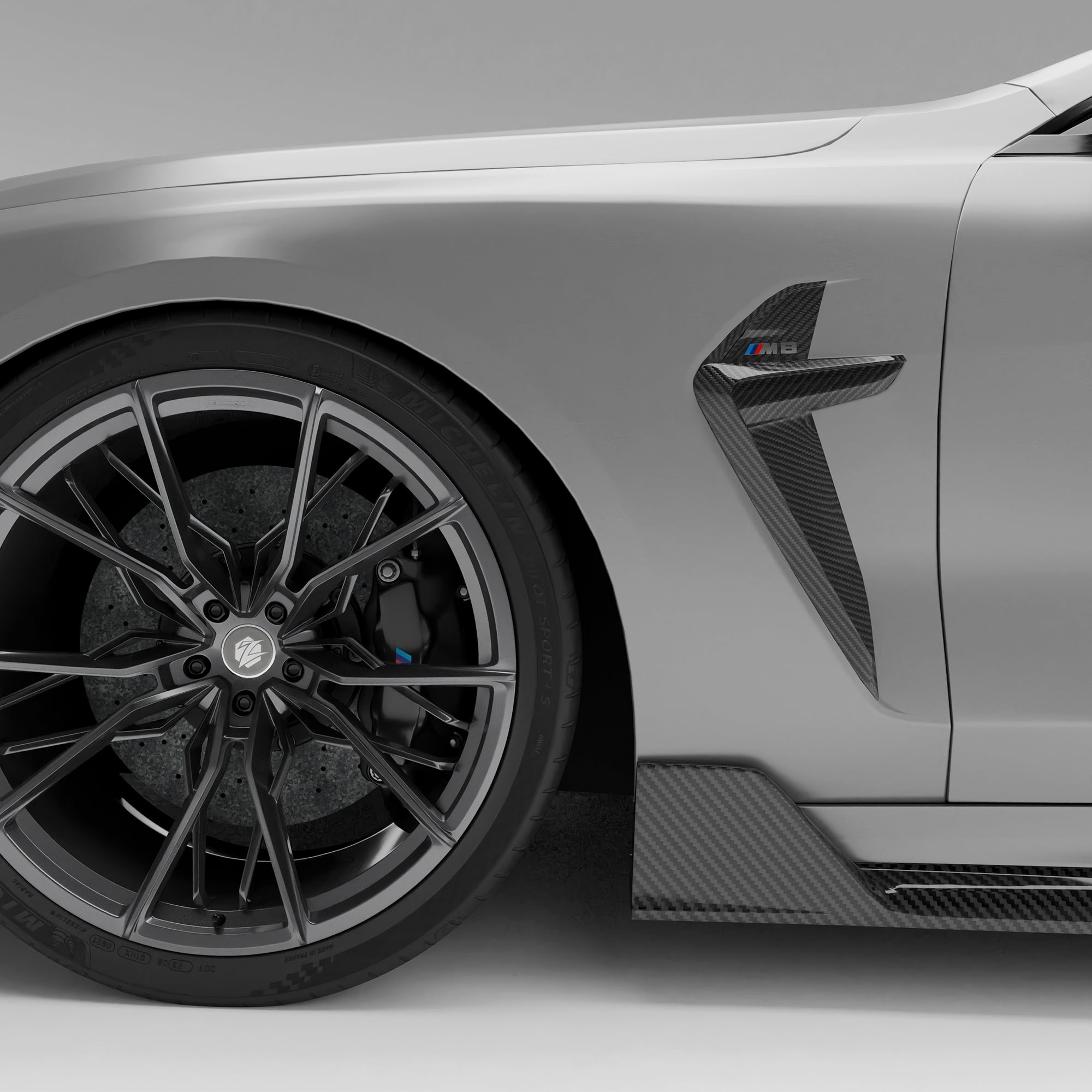 BMW M8 F91 F92 F93 Carbon Fiber Side Vents