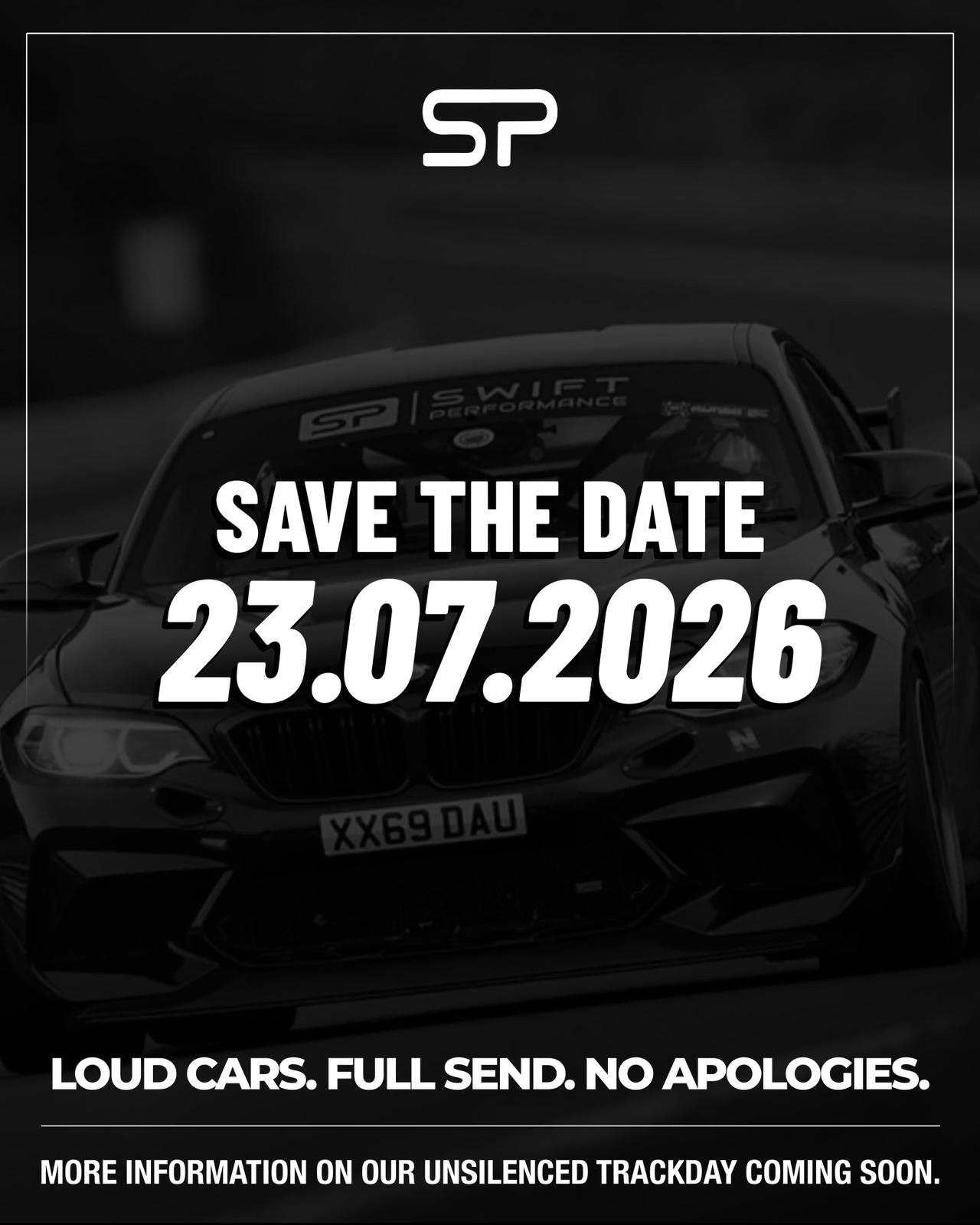 SWIFT PERFORMANCE X RATDOG TRACK DAY - DONINGTON PARK UNSILENCED 23/07/2026