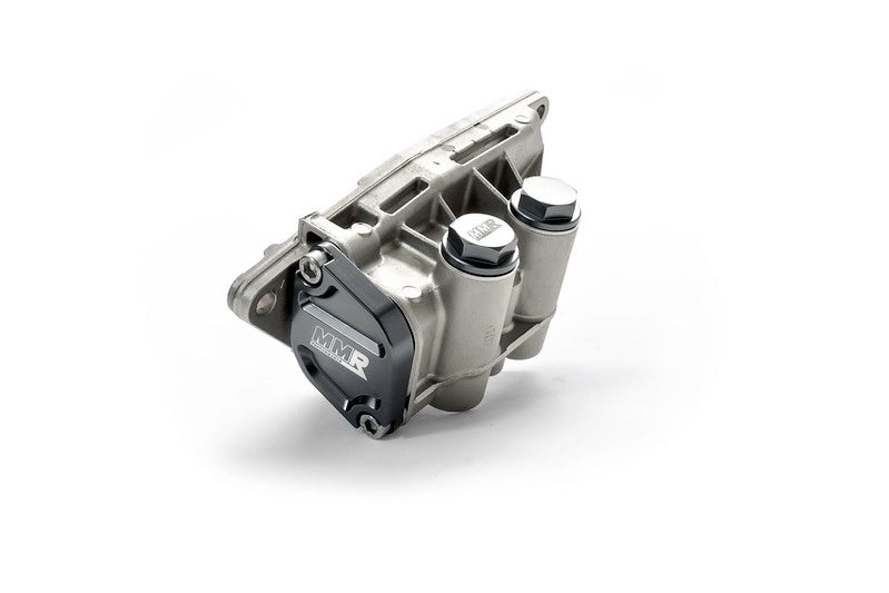 MMX MMR Oil thermostat cover set & gauge adaptor | BMW N55 | N54 | S55 Dark Anthracite