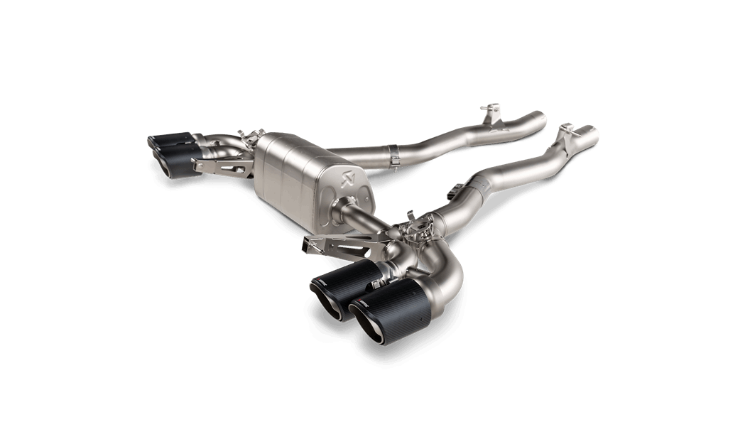 Akrapovic Slip-On Line (Titanium) for BMW M8 / M8 Competition Gran Coupe (F93) OPF/GPF