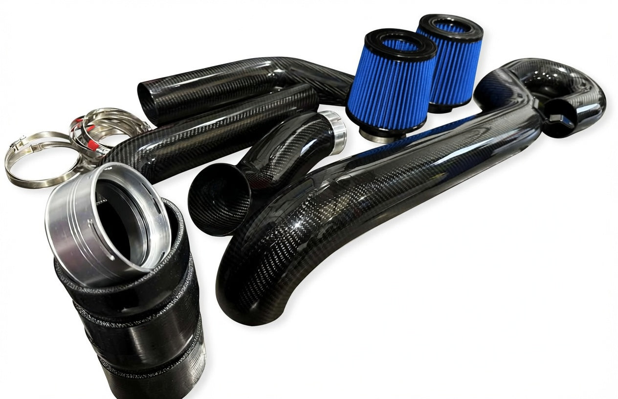 SLN Carbon S58 Front Intake – BMW G87 M2 RWD Only, G80/G81 M3 & G82/G83 M4 (Blue Filters)