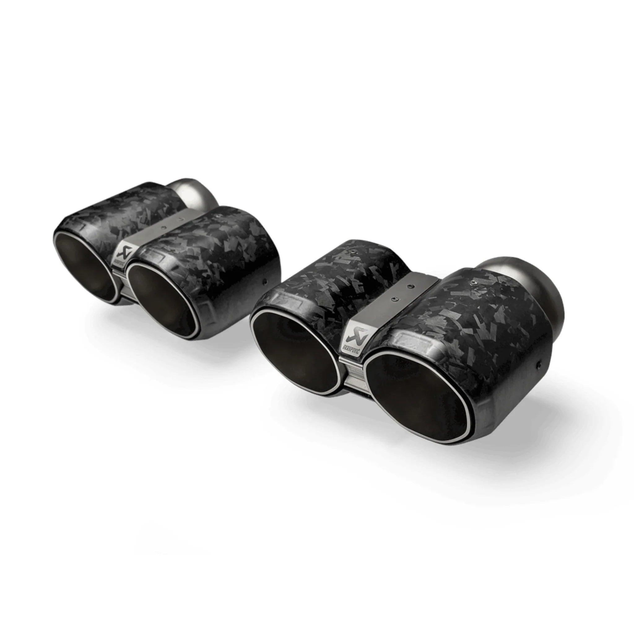 Akrapovic Octagonal Tail Pipe Set (Forged Carbon) for BMW M2 / M3 / M4 (G87 / G80 / G81 / G82 / G83)