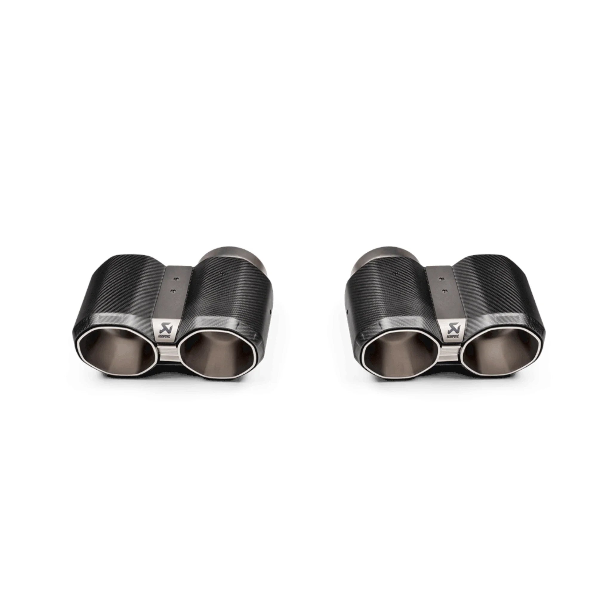 Akrapovic Octagonal Tail Pipe Set (Carbon) for BMW M2 / M3 / M4 (G87 / G80 / G81 / G82 / G83)