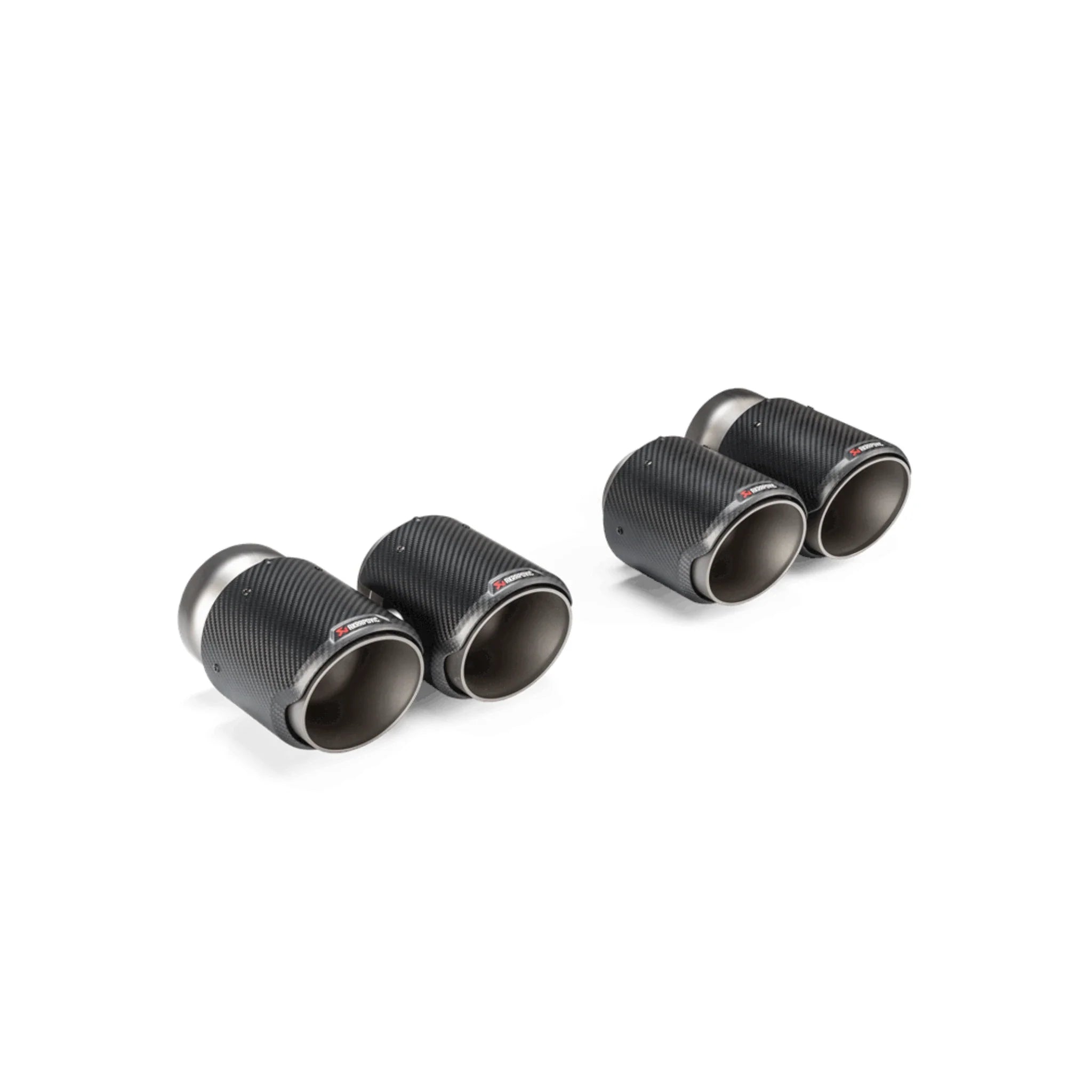 Akrapovic Round Tail Pipe Set (Carbon) for BMW M2 / M3 / M4 (G87 / G80 / G81 / G82 / G83)