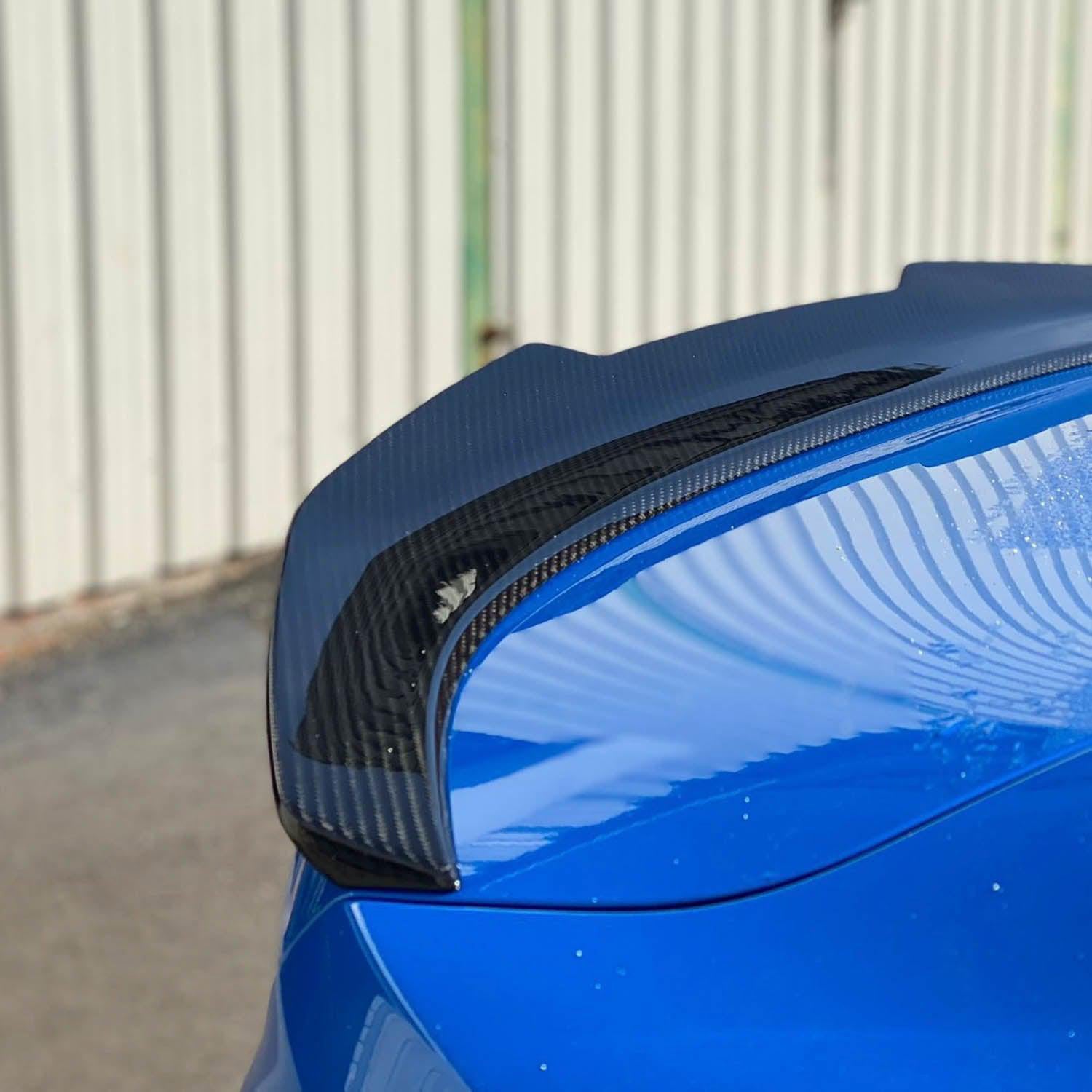 BMW F44 M235i xDrive Pre Preg Carbon Fibre Ducktail Style Rear Spoiler