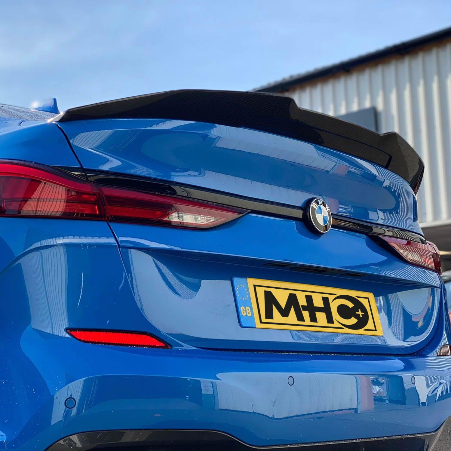 BMW F44 M235i xDrive Pre Preg Carbon Fibre Ducktail Style Rear Spoiler