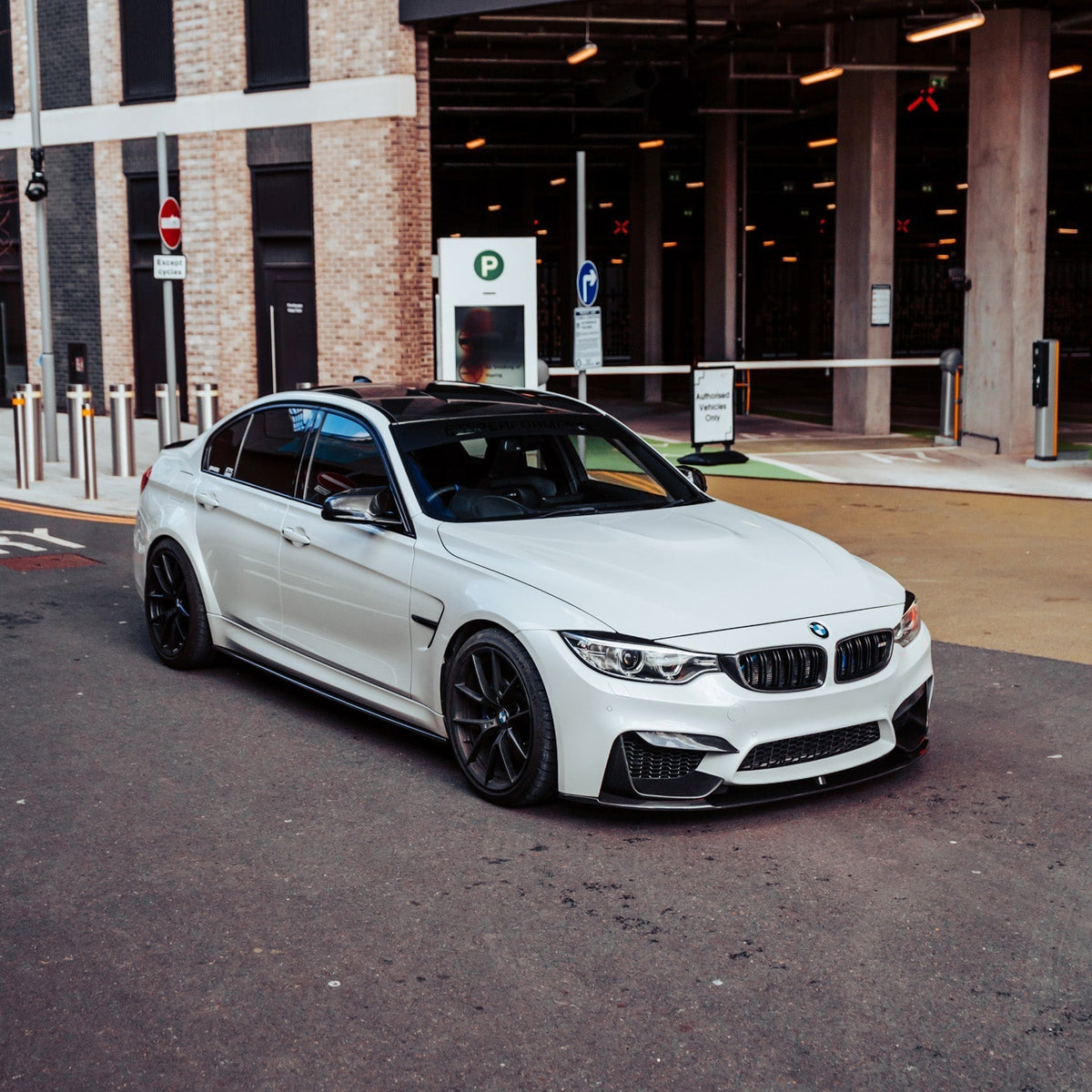 BMW F80 M3 & F82/F83 M4 Pre Preg Carbon Fibre Performance Style Front Splitter