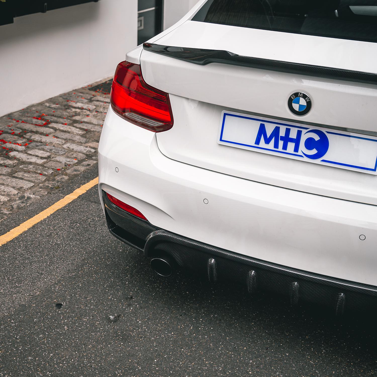 BMW F87 M2 & F22 2 Series Pre Preg Carbon Fibre M4 Style Rear Spoiler
