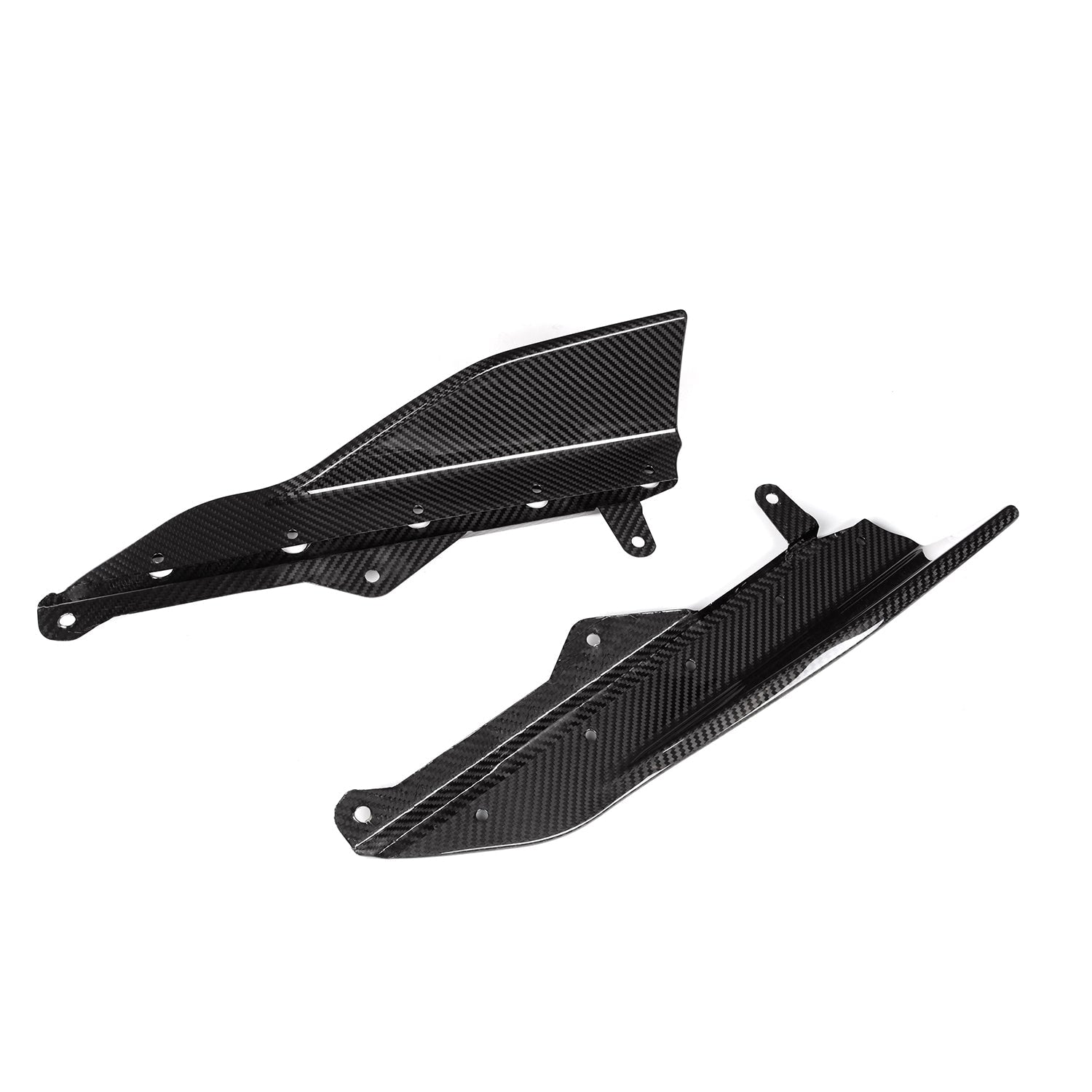BMW G42 M240i Pre Preg Carbon Fibre Performance Style Side Skirt Fins