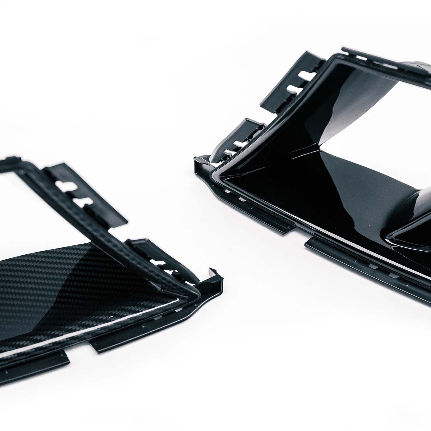 BMW G80/G81 M3 & G82/G83 M4 Gloss Black Performance Style Front Ducts