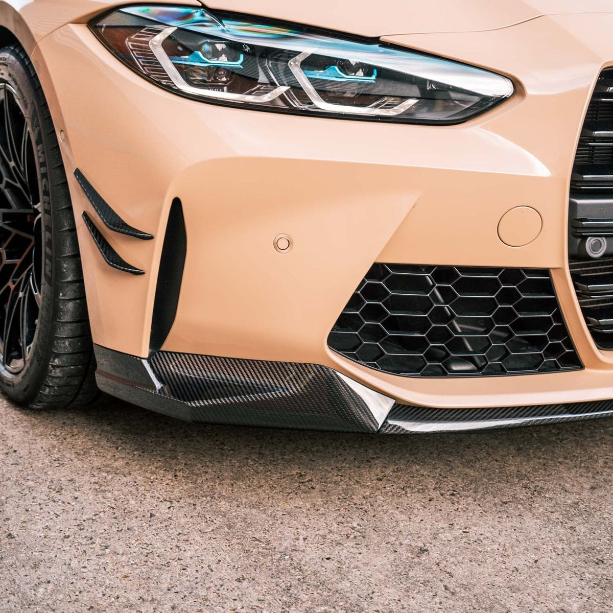 BMW G80/G81 M3 & G82/G83 M4 Pre Preg Carbon Fibre Performance Style Front Splitter