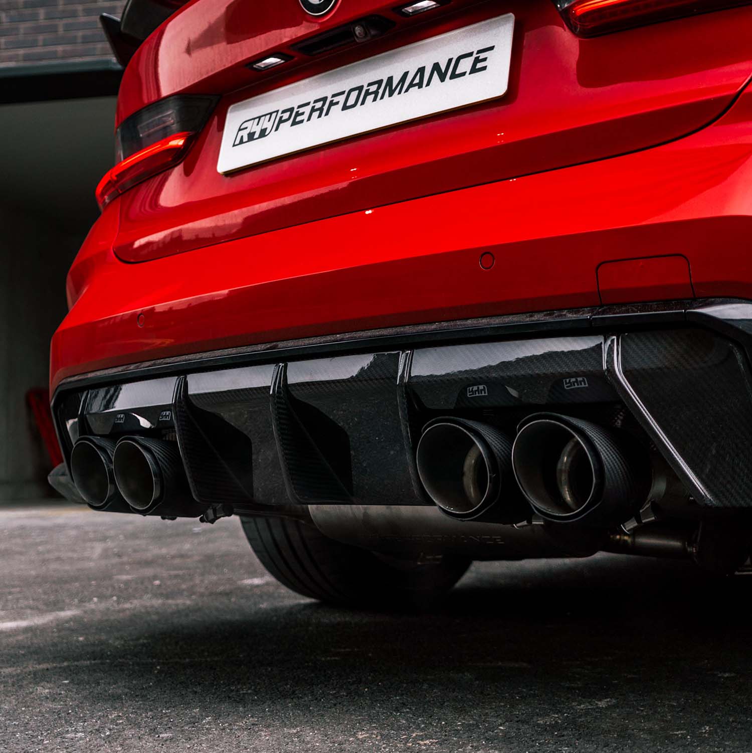 BMW G80/G81 M3 & G82/G83 M4 Pre Preg Carbon Fibre Performance Style Rear Diffuser