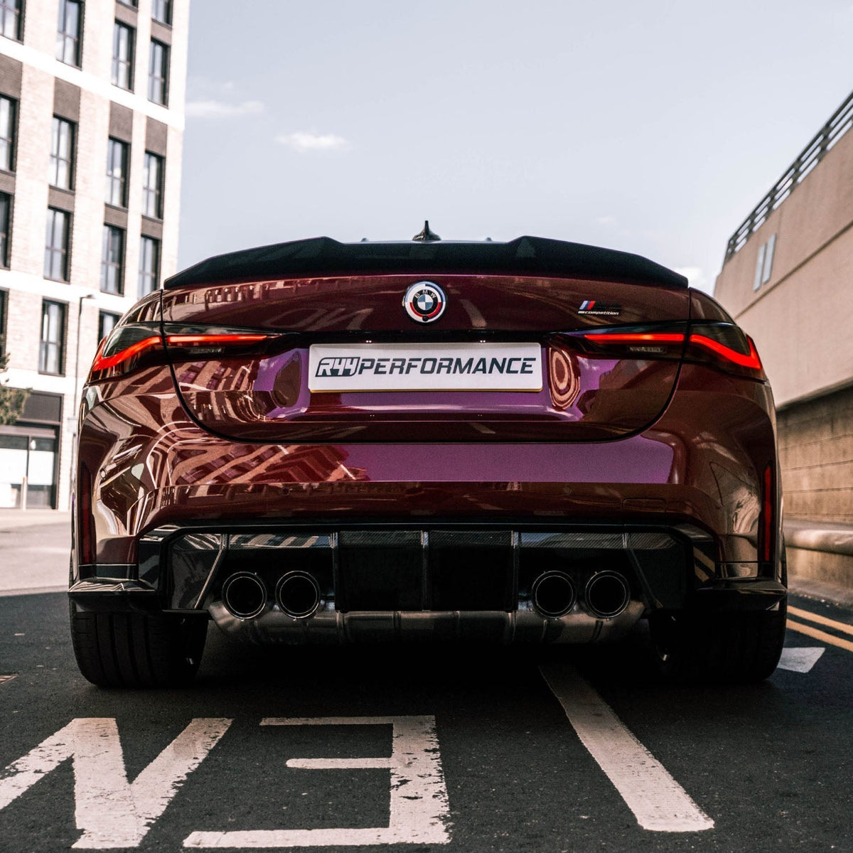 BMW G82 M4 Coupe Pre Preg Carbon Fibre Ducktail Style Rear Spoiler