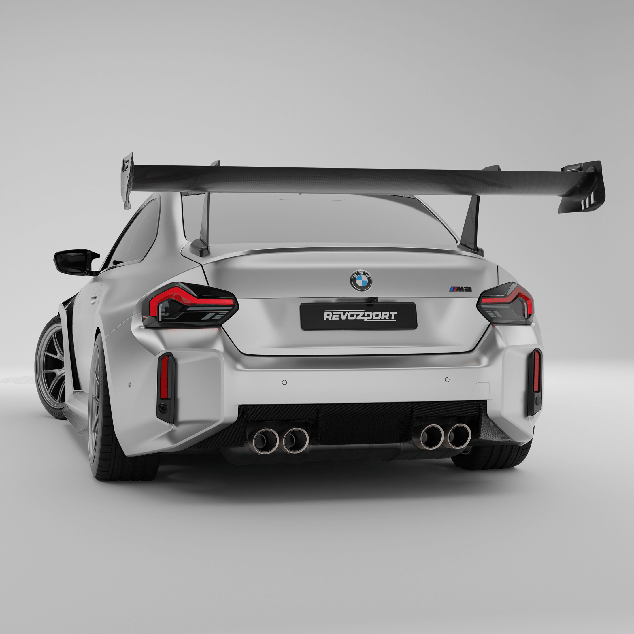 BMW M2 G87 Carbon Fiber Rear Wing - Revozport