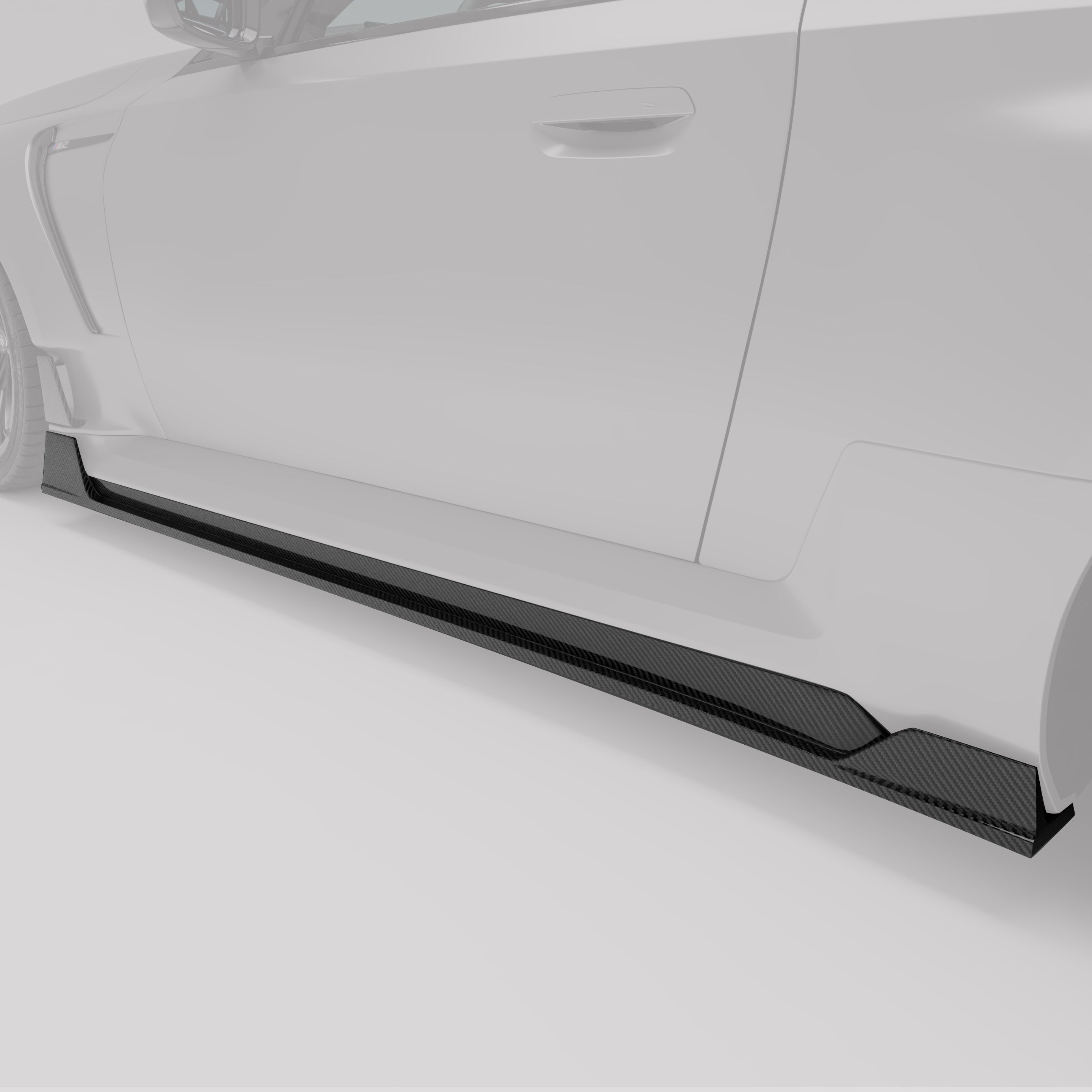 BMW M2 G87 Carbon Fiber Side Skirts - Revozport
