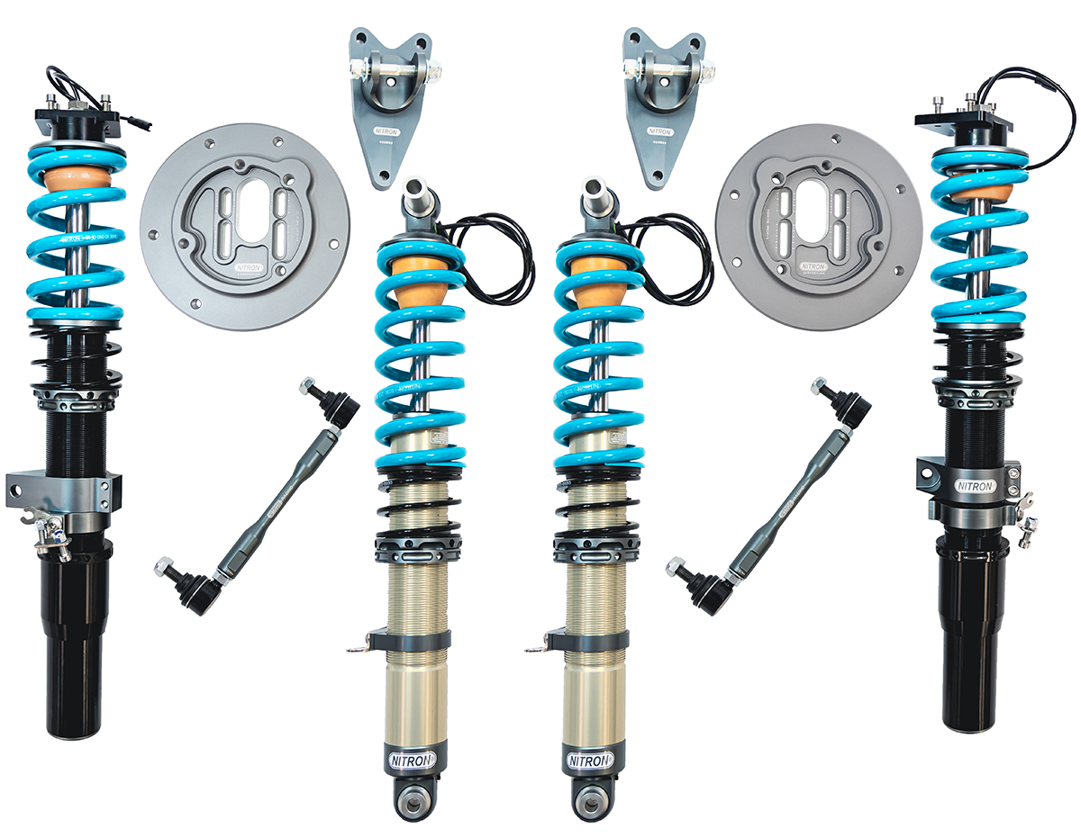 Nitron adjustable front top mounts for BMW F87 M2 / M2 Competition