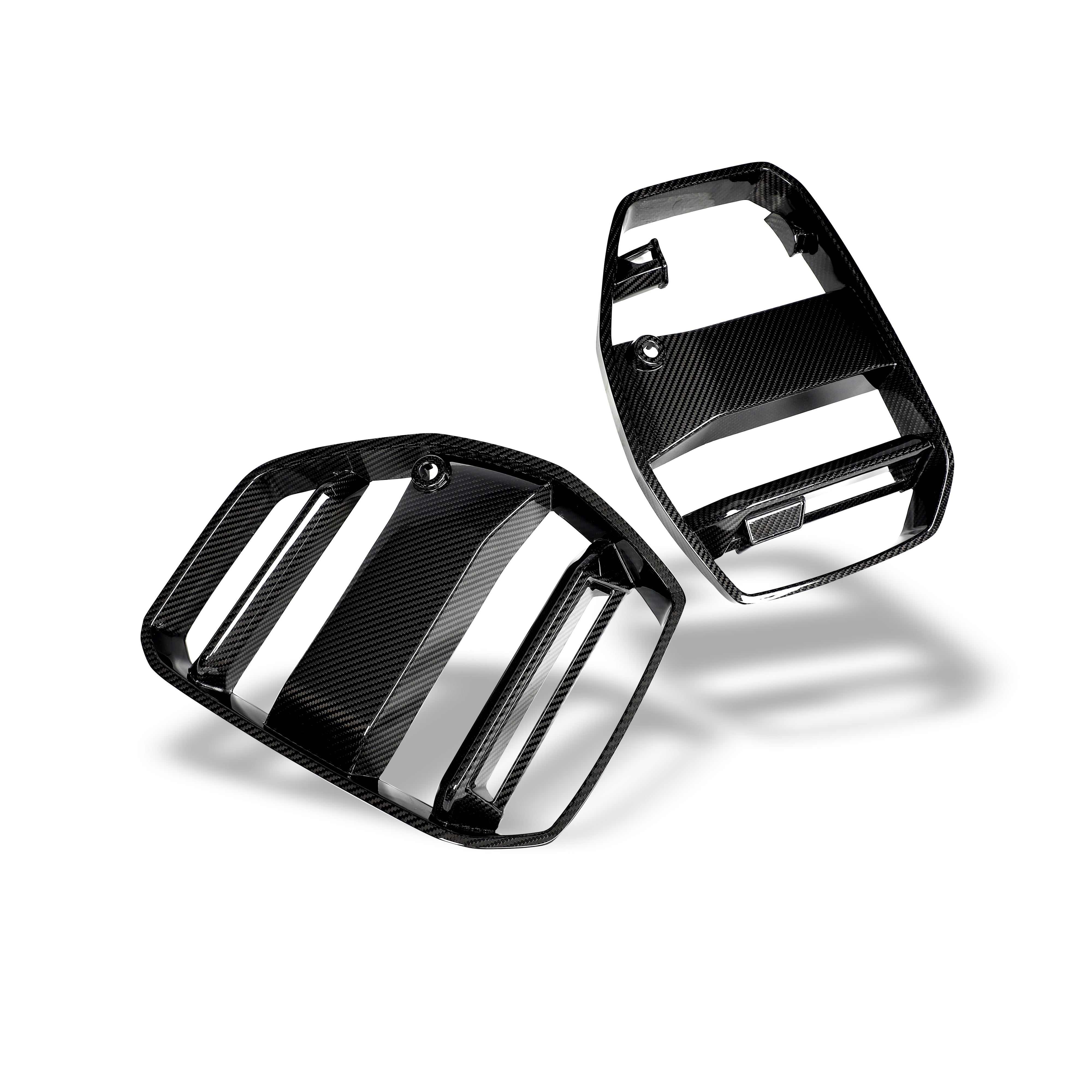 BMW M4 G82 Carbon Fiber Front Grill（with ACC） - Revozport