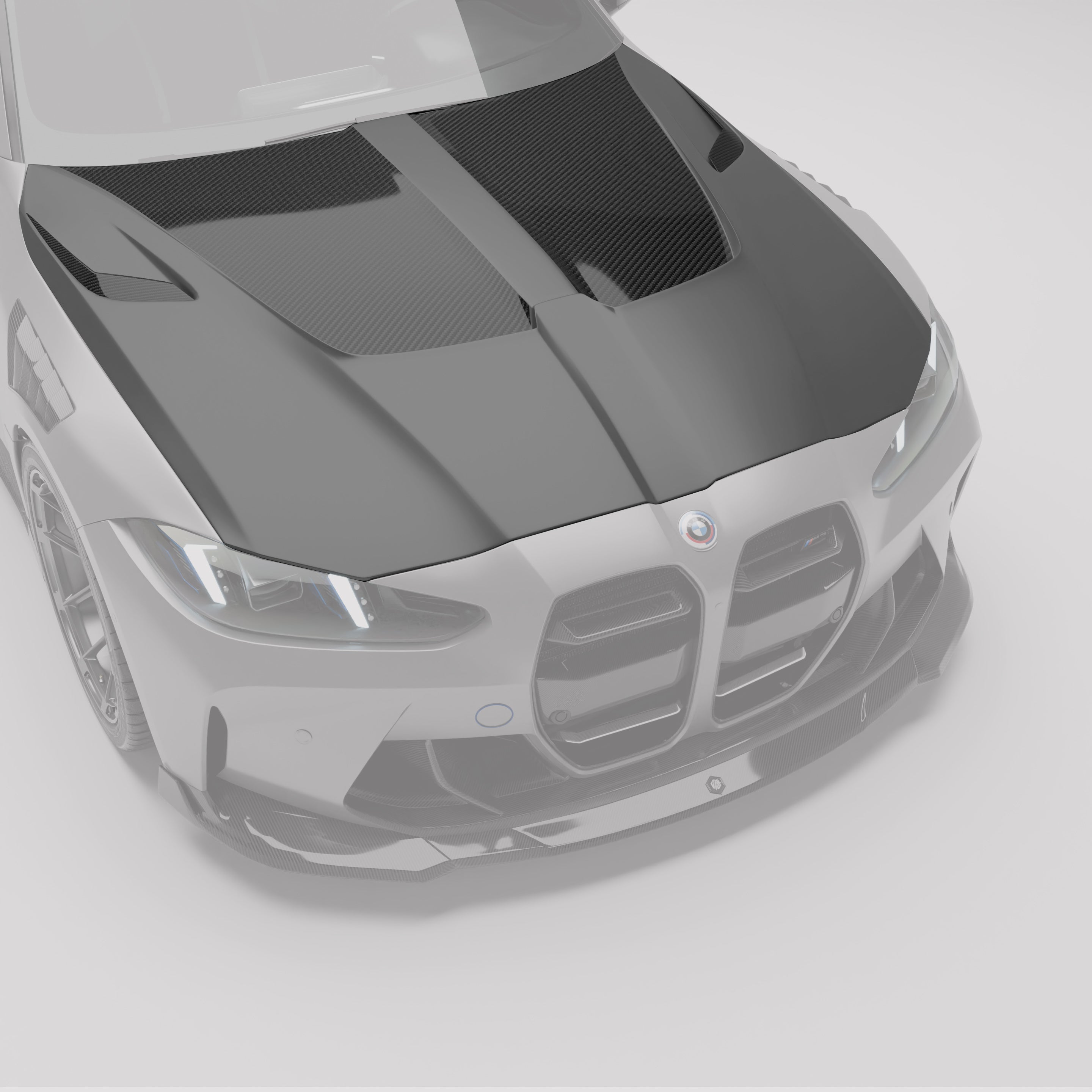 BMW M3 G80 Carbon Fiber Hood - Revozport
