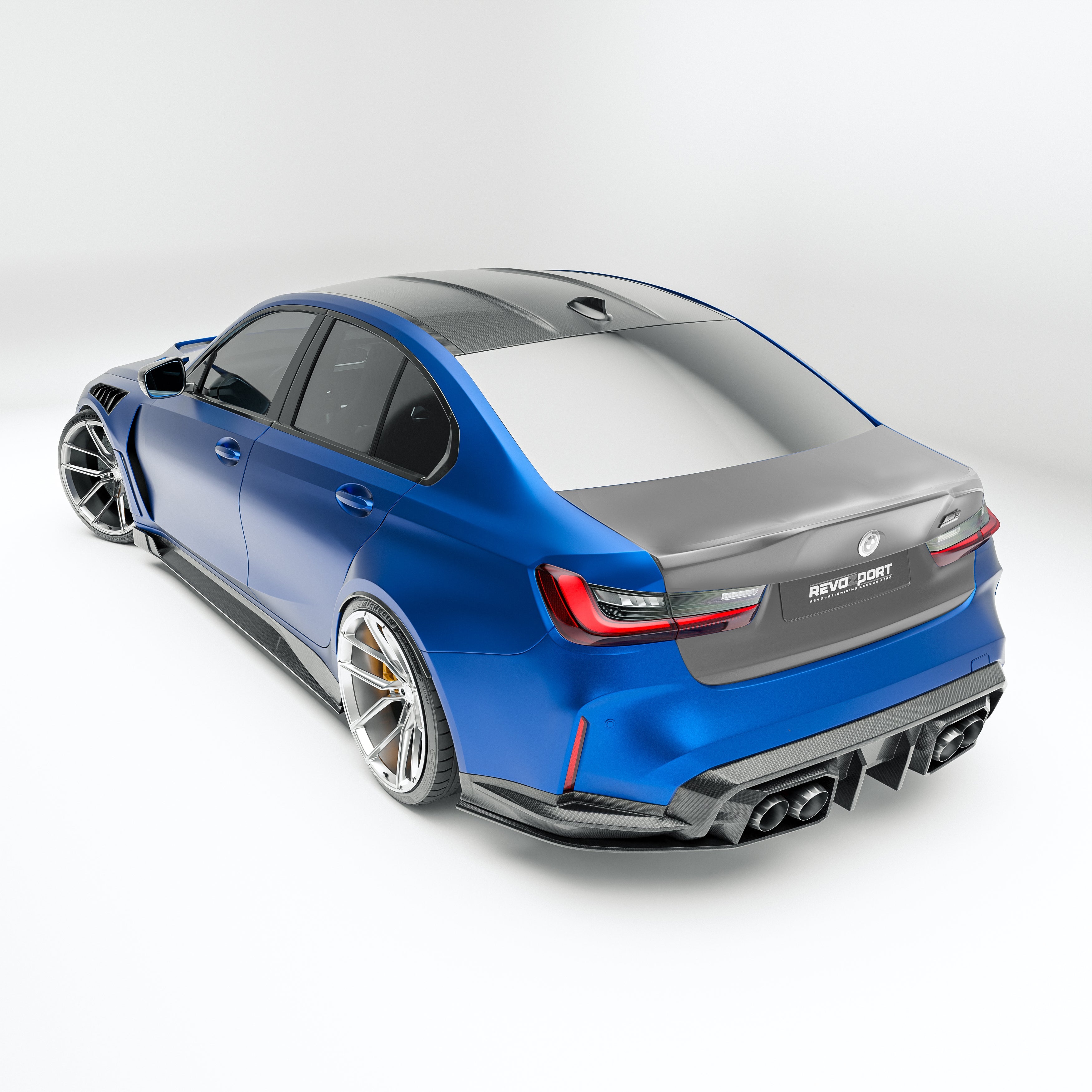 BMW M3 G80 Carbon Fiber Rear Trunk - Revozport
