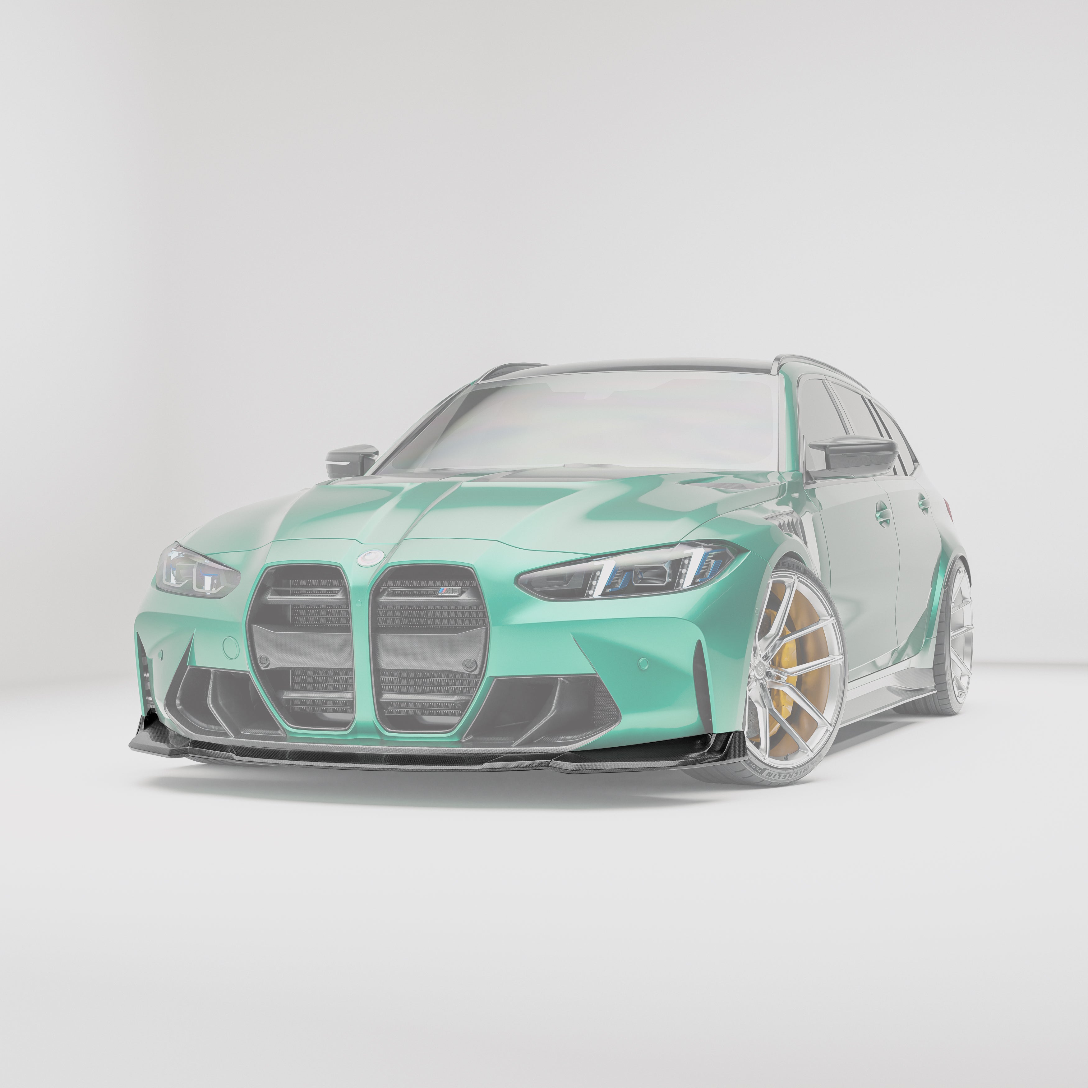 BMW M3 G81 Carbon Fiber Front Lip - Revozport