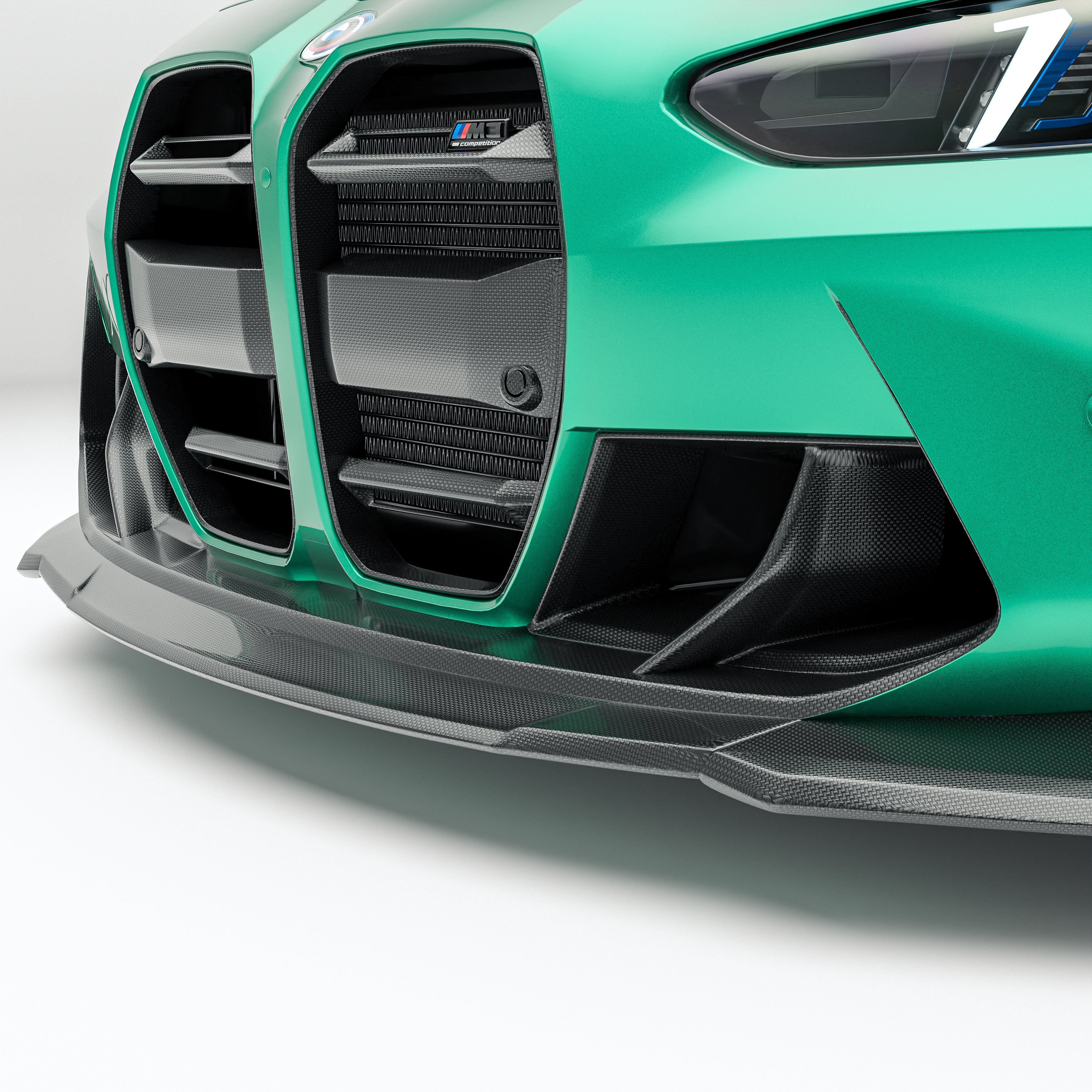 BMW M3 G81 Carbon Fiber Front Vents - Revozport