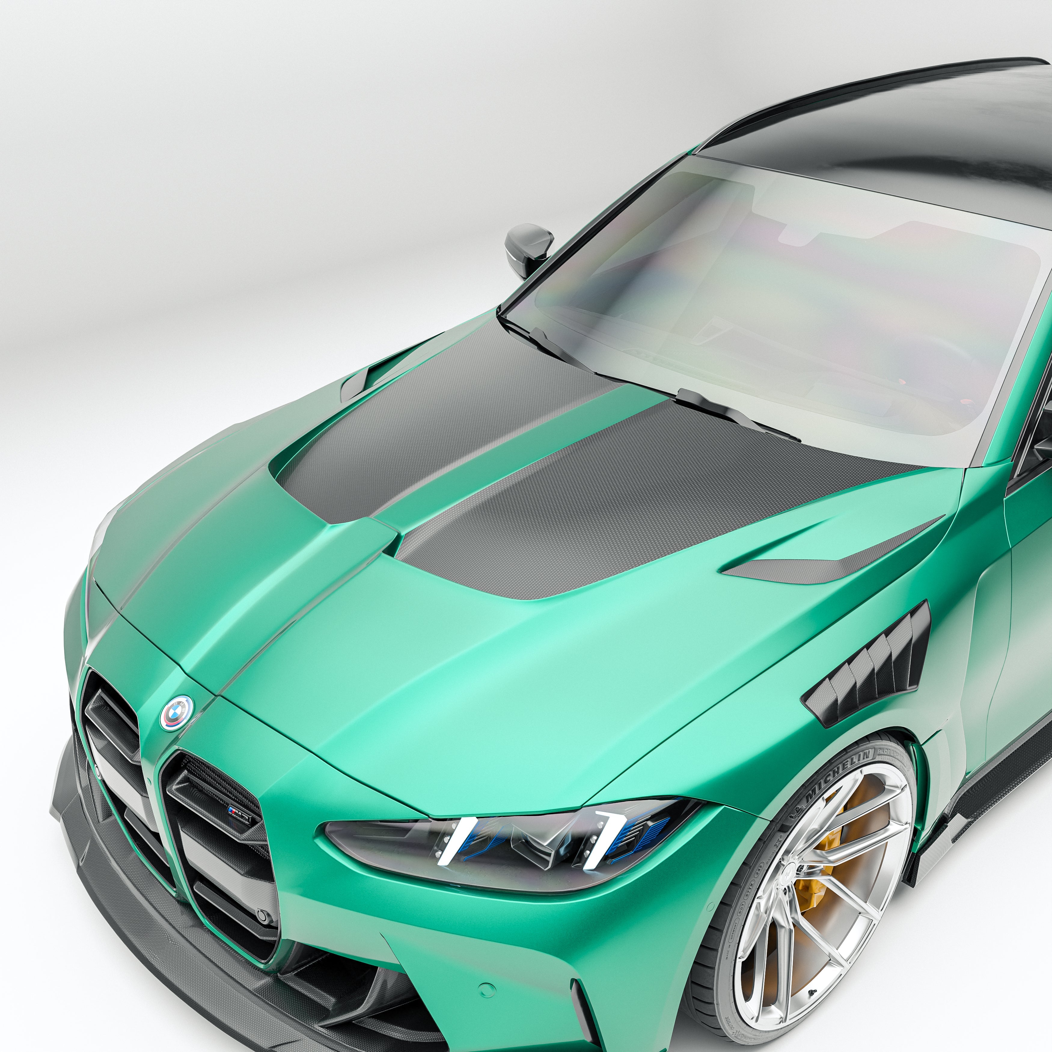 BMW M3 G81 Carbon Fiber Hood - Revozport