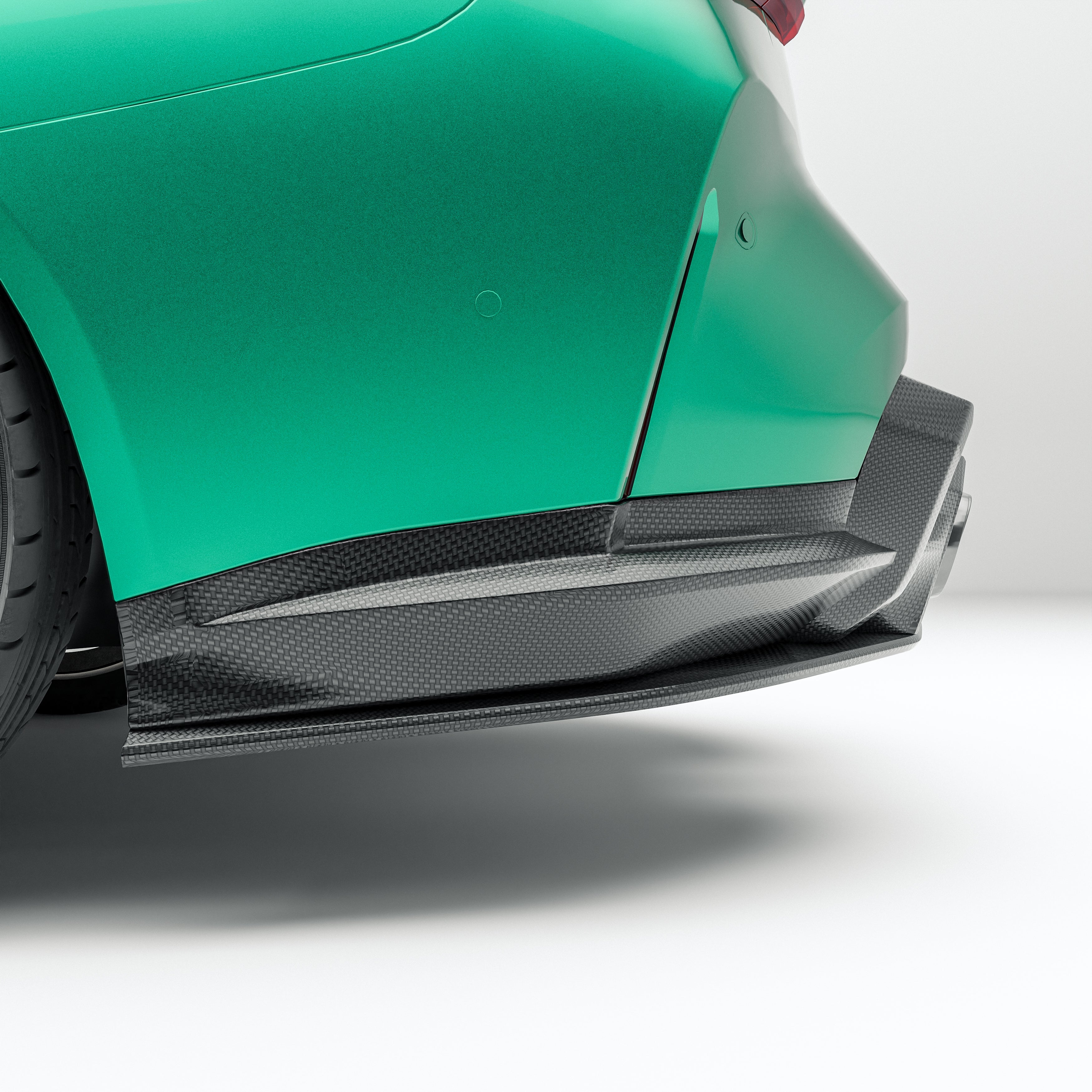 BMW M3 G81 Carbon Fiber Rear Diffuser - Revozport