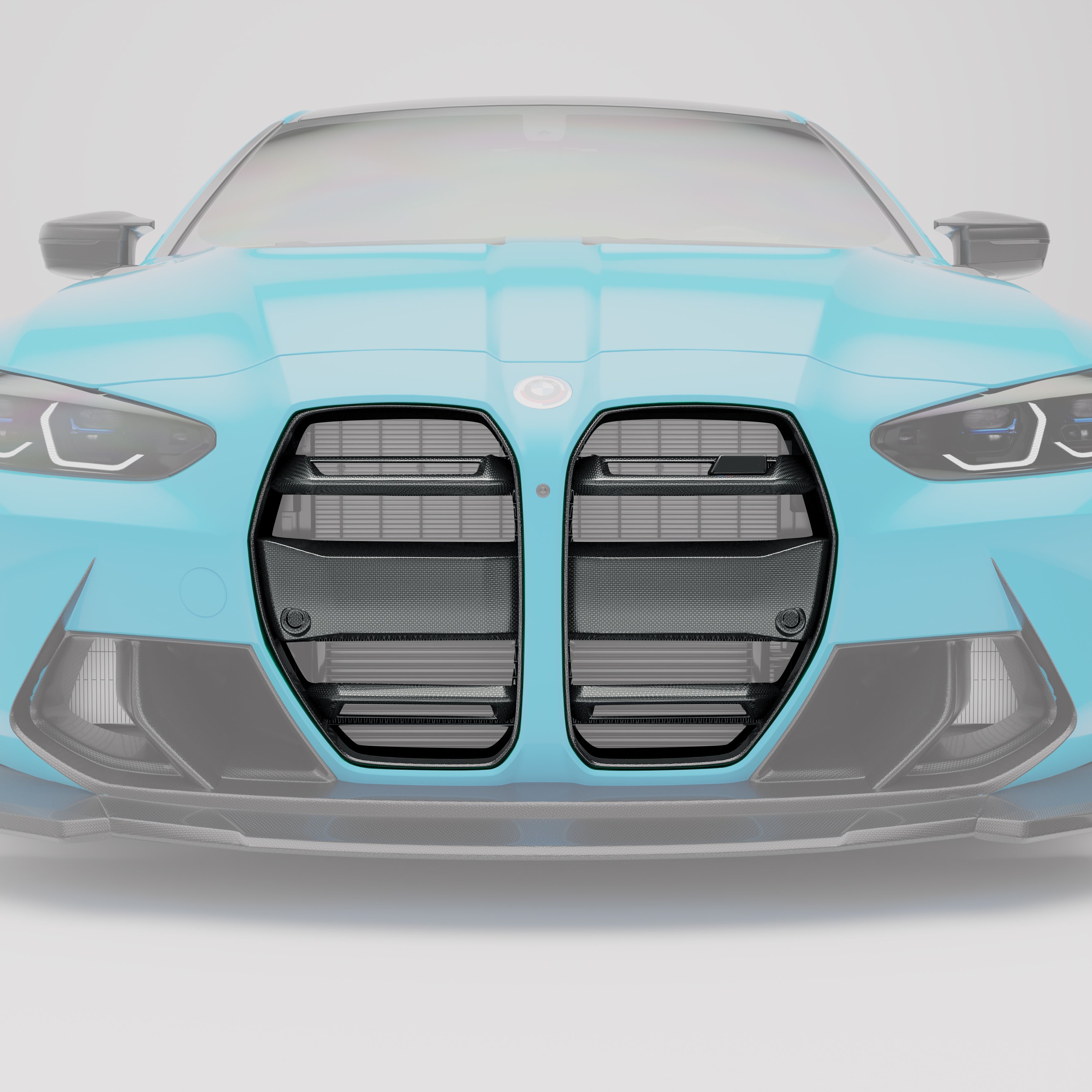 BMW M4 G82 Carbon Fiber Front Grill ( without ACC） - Revozport