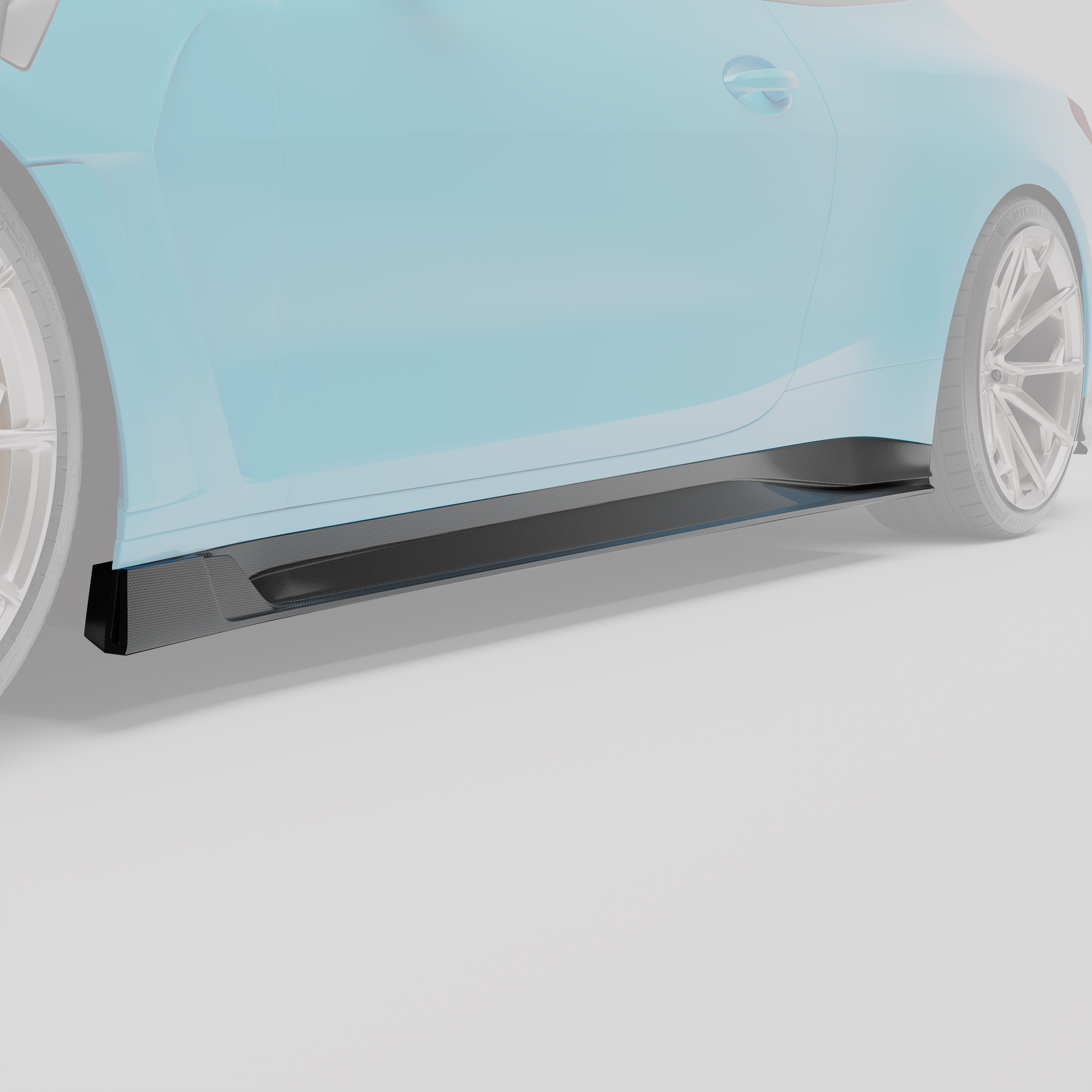 BMW M4 G82 Carbon Fiber Side Skirts - Revozport