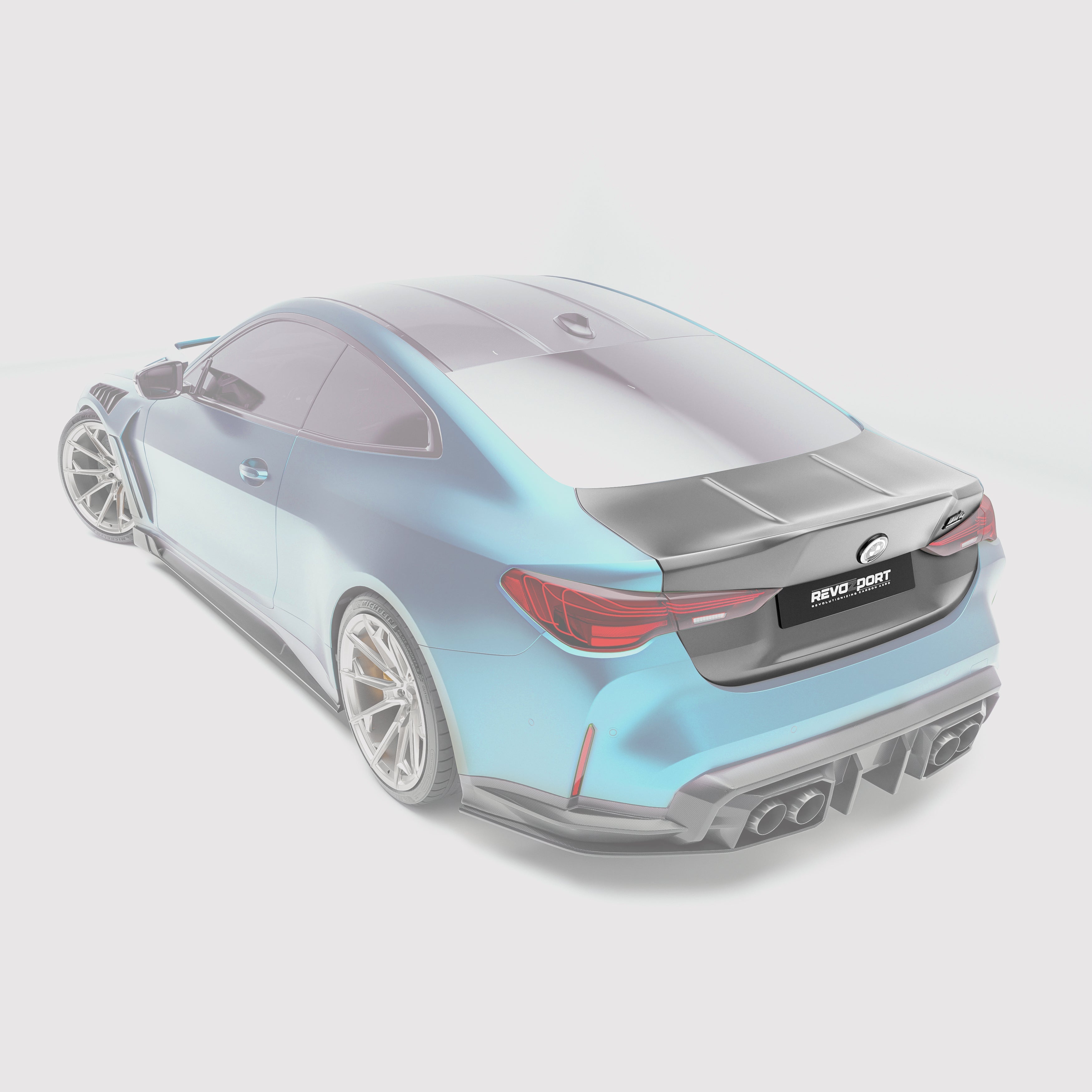 BMW M4 G82 Carbon Fiber Trunk Lid - Revozport