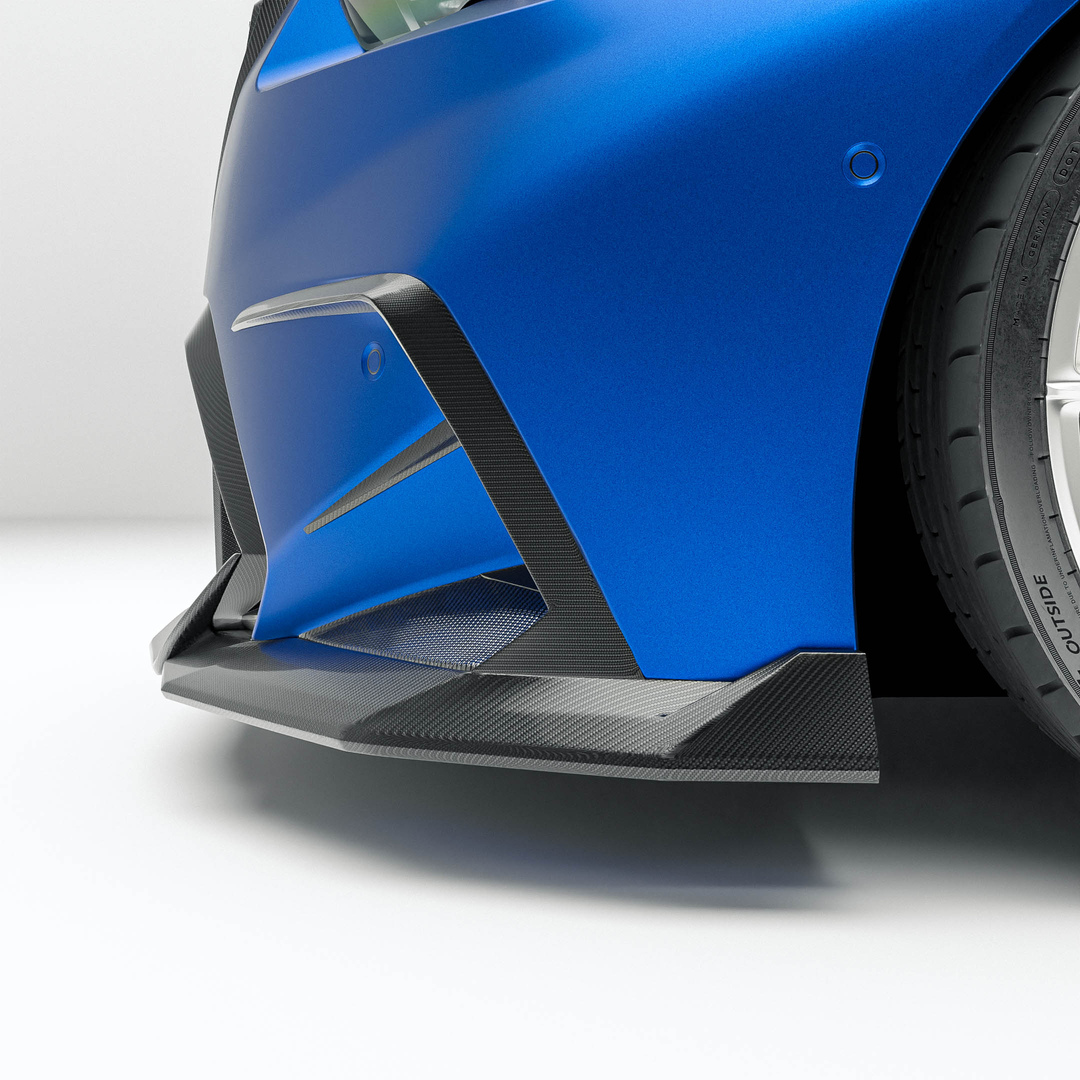 BMW M5 G99 Carbon Fiber Canards - Revozport