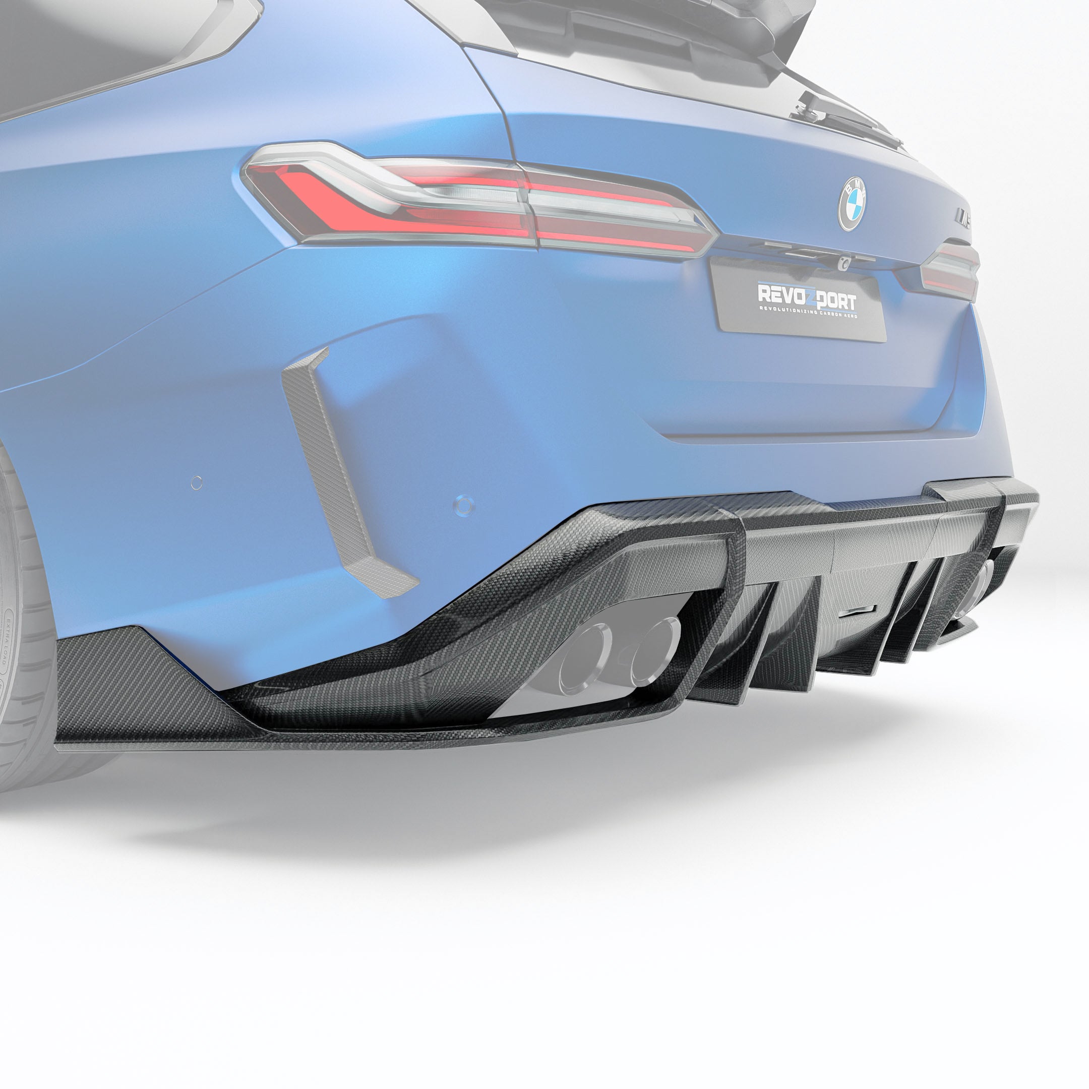 BMW M5 G99 Carbon Fiber Rear Diffuser - Revozport
