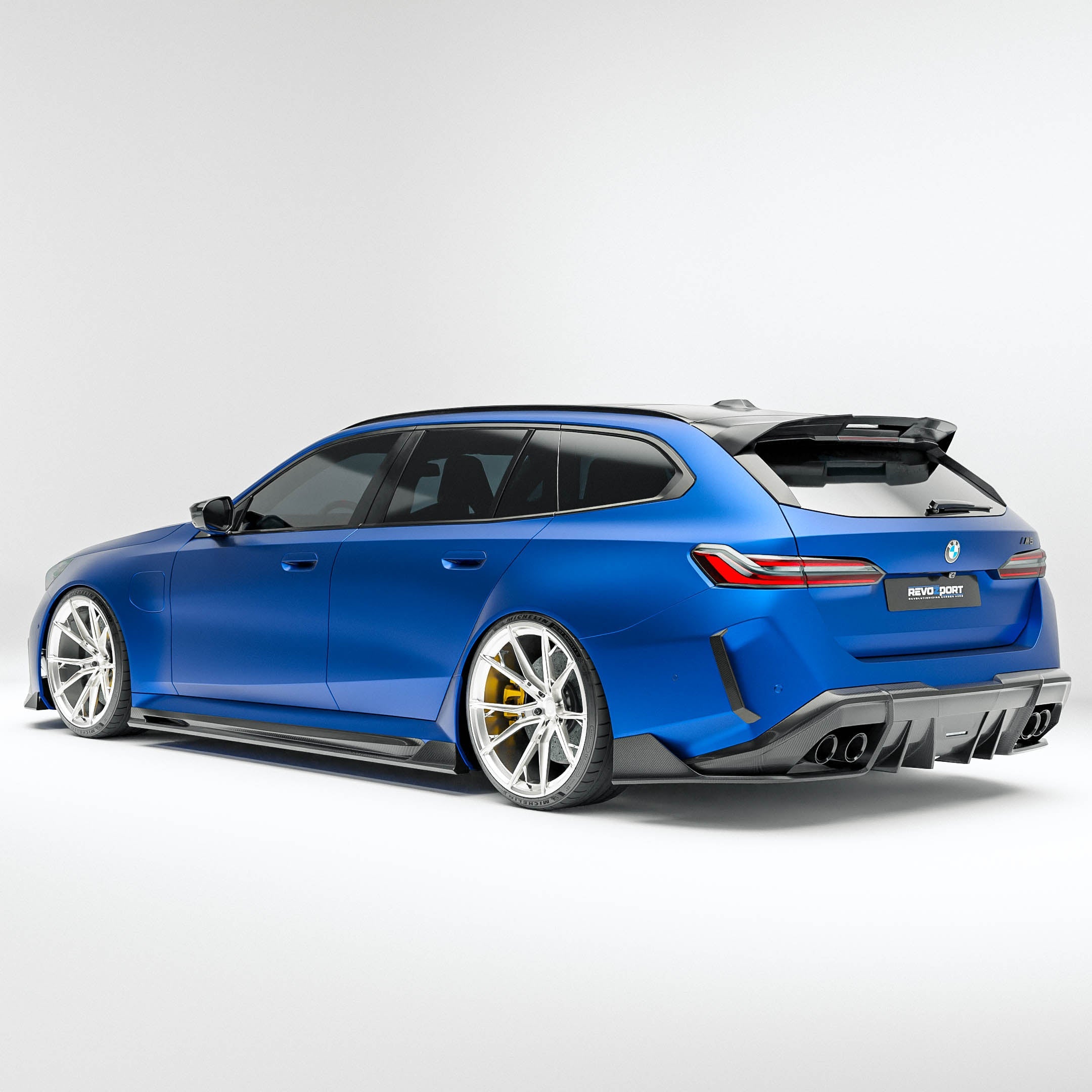 BMW M5 G99 Carbon Fiber Rear Diffuser - Revozport