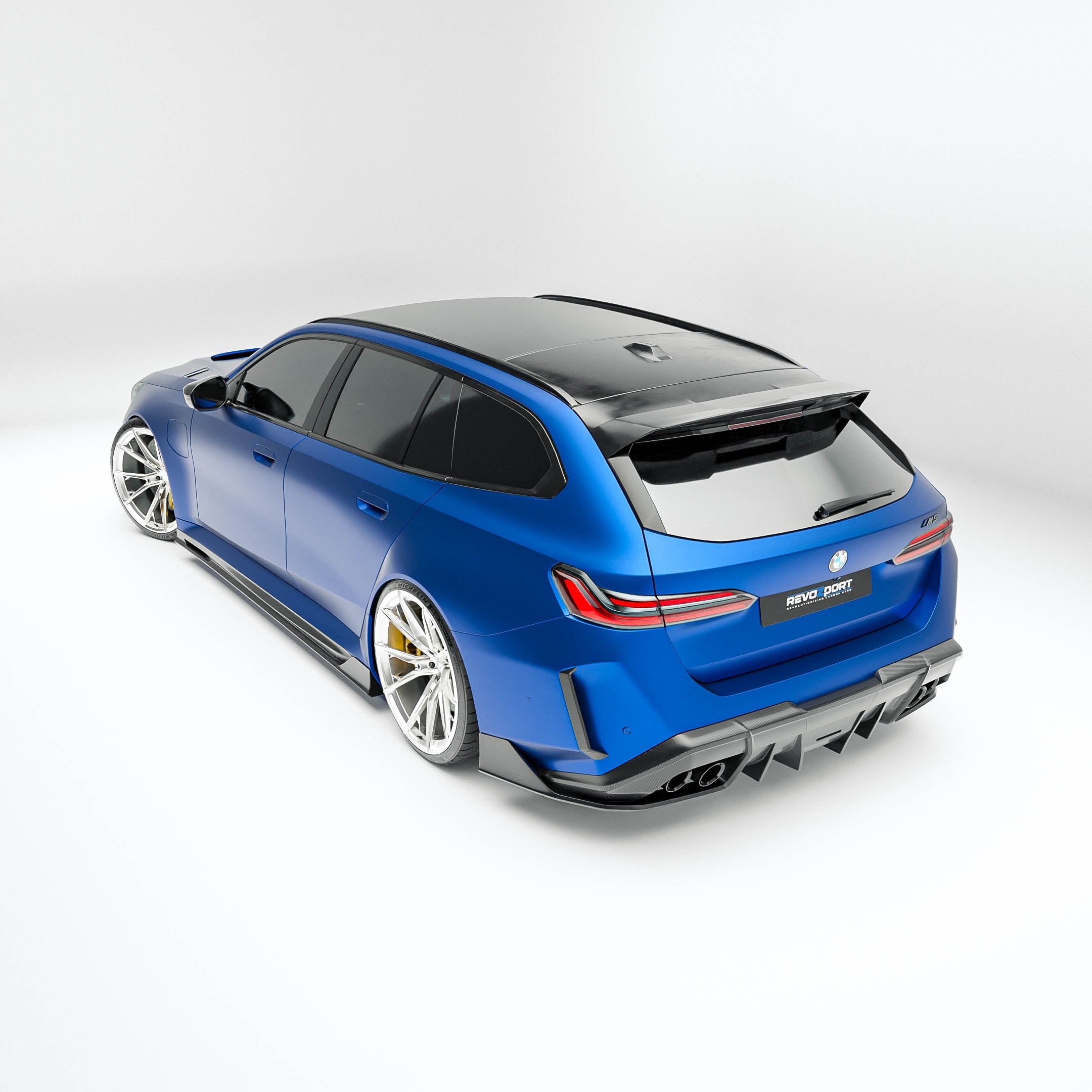 BMW M5 G99 Carbon Fiber Rear Diffuser - Revozport