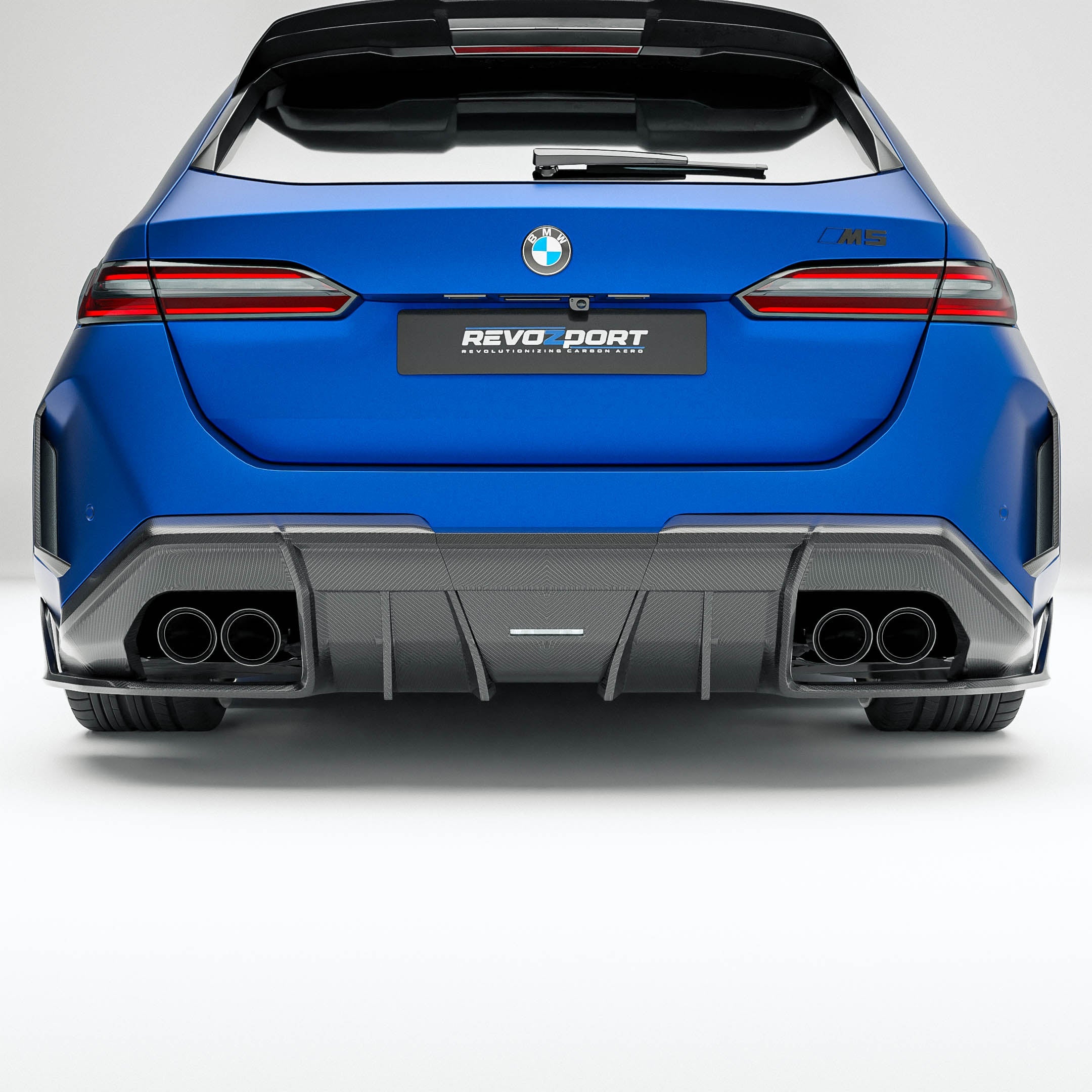 BMW M5 G99 Carbon Fiber Rear Diffuser - Revozport