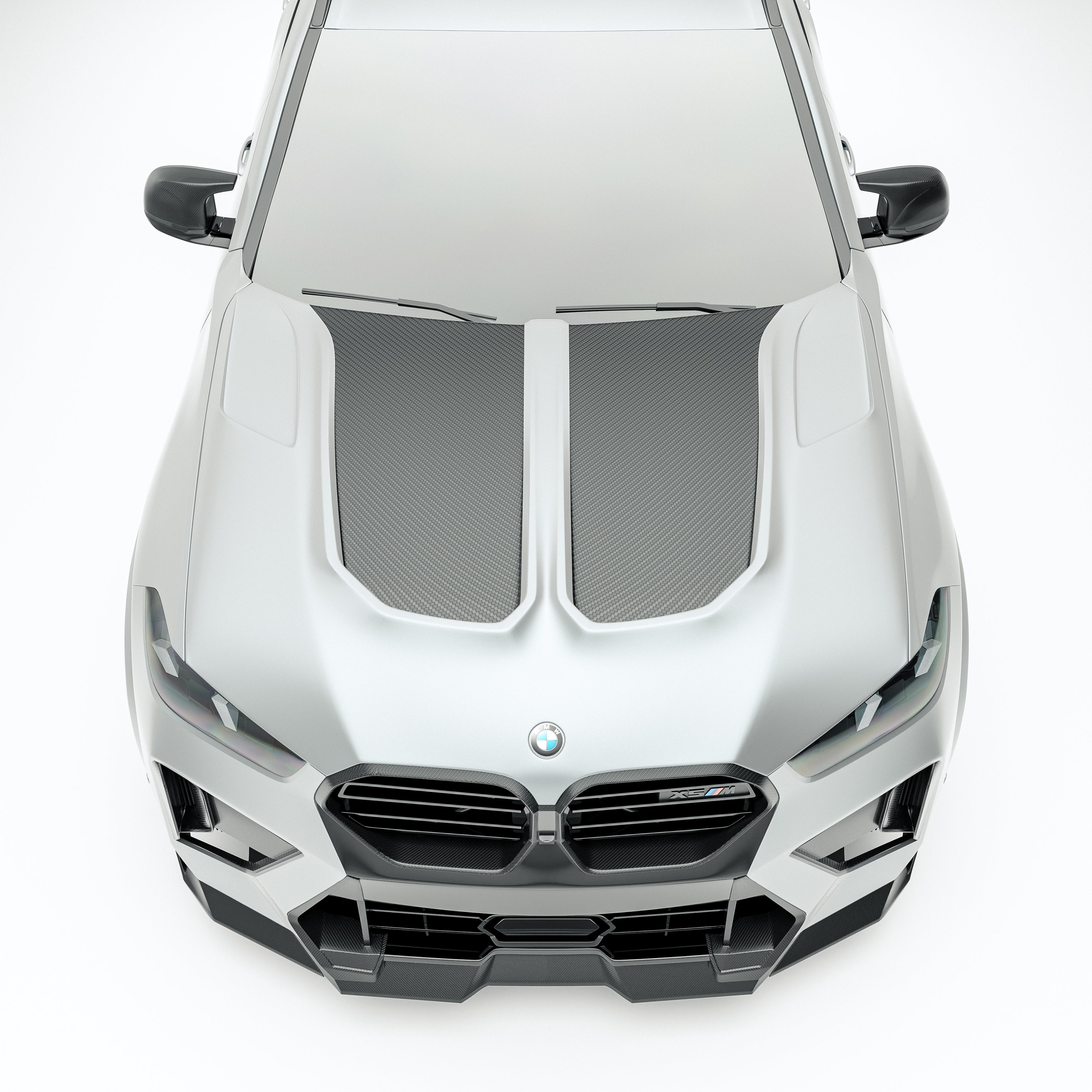 BMW X5M F95 LCI Carbon Fiber Hood - Revozport