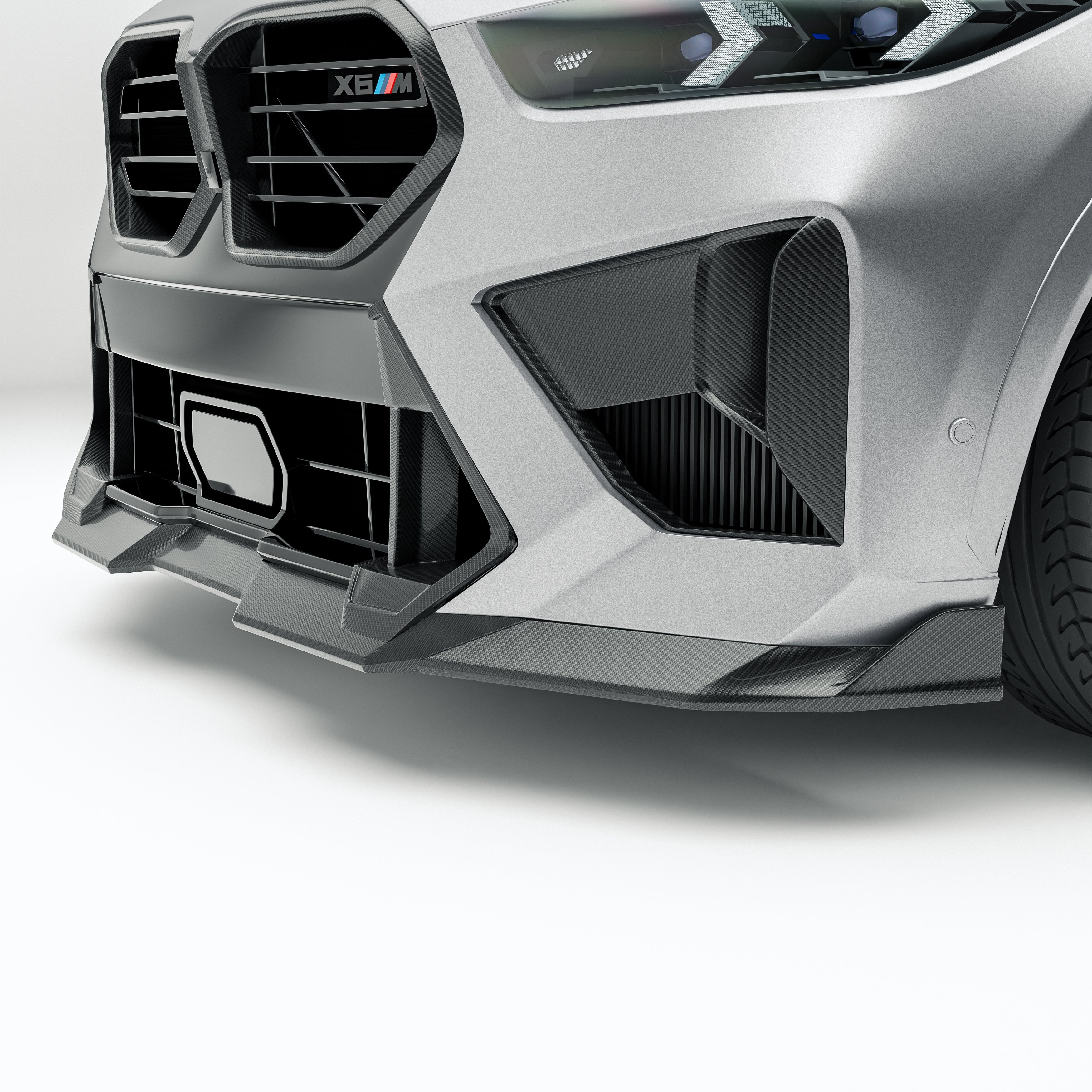 BMW X6M F96 LCI Carbon Fiber Bodykit - Revozport