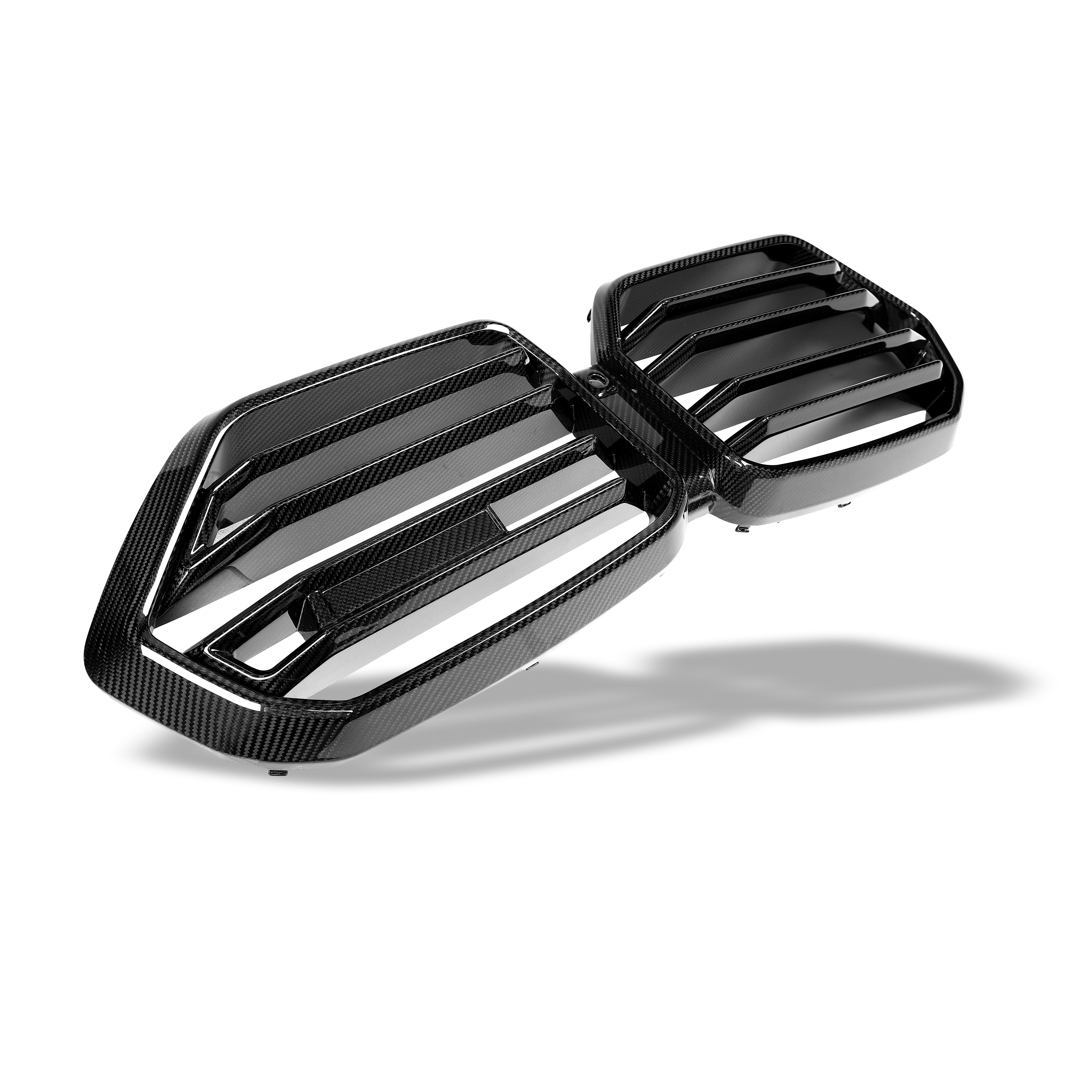 BMW X5M F95 LCI Carbon Fiber Front Grill - Revozport