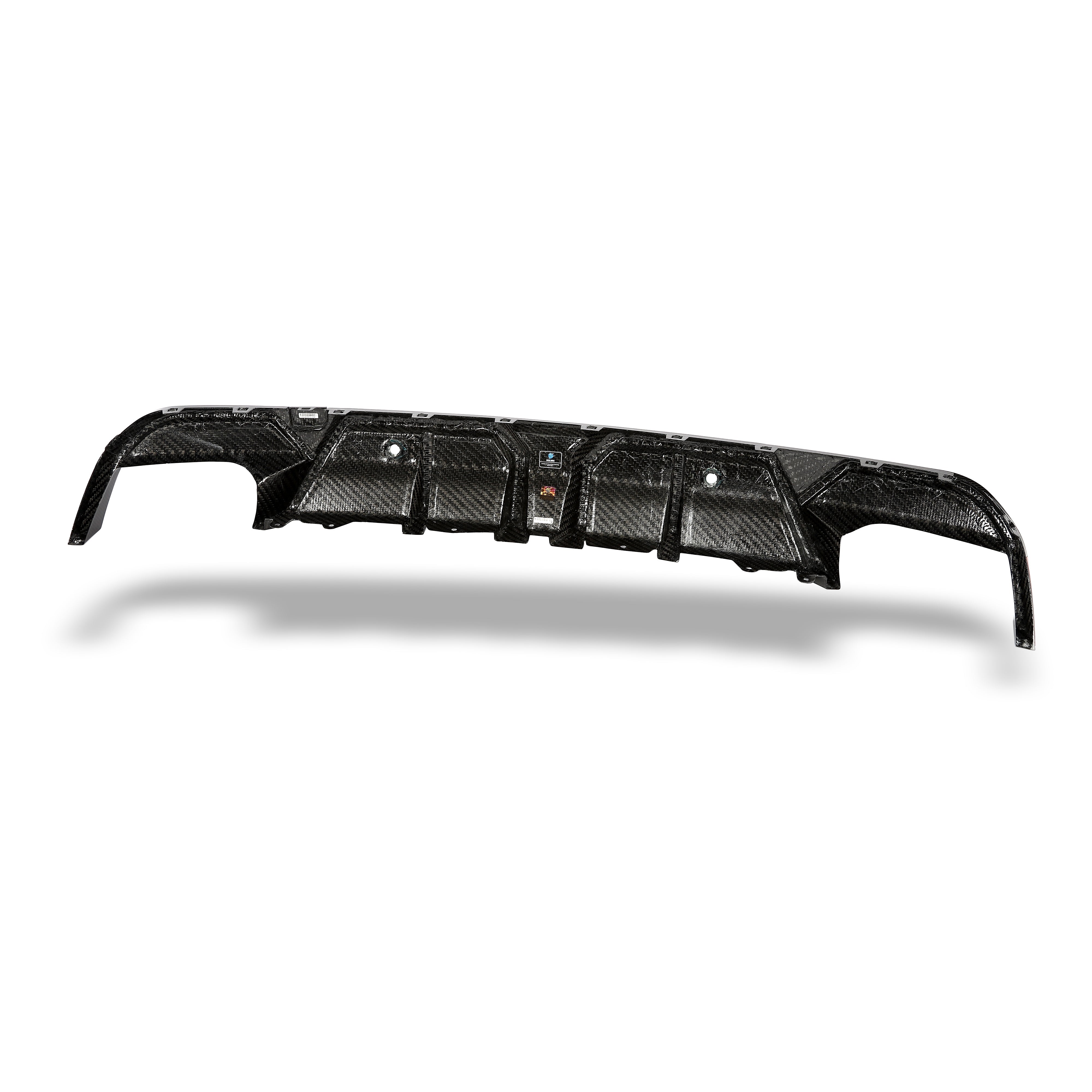 BMW X6M F96 LCI Carbon Fiber Rear Diffuser - Revozport