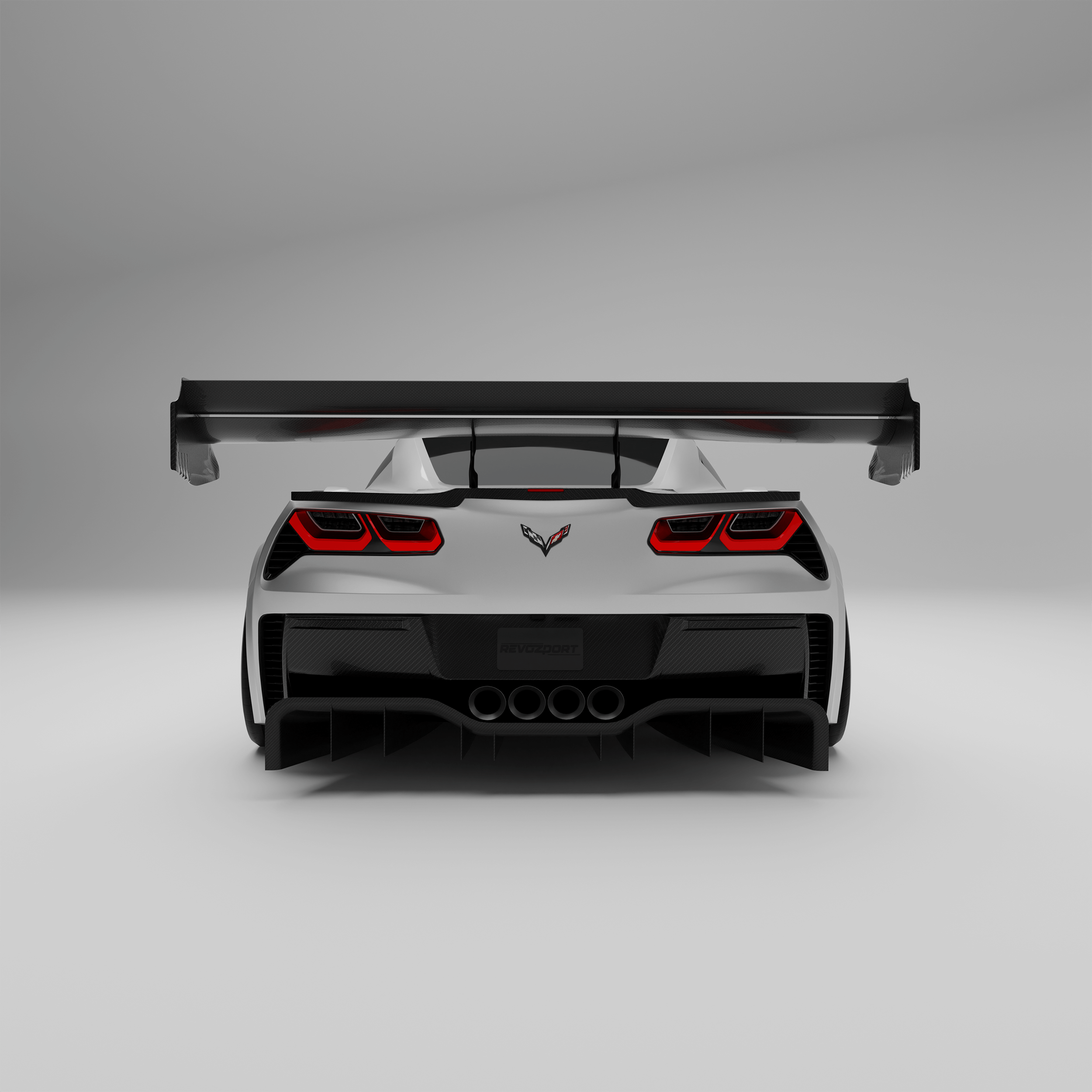 C7 Corvette Rear Wing - Revozport