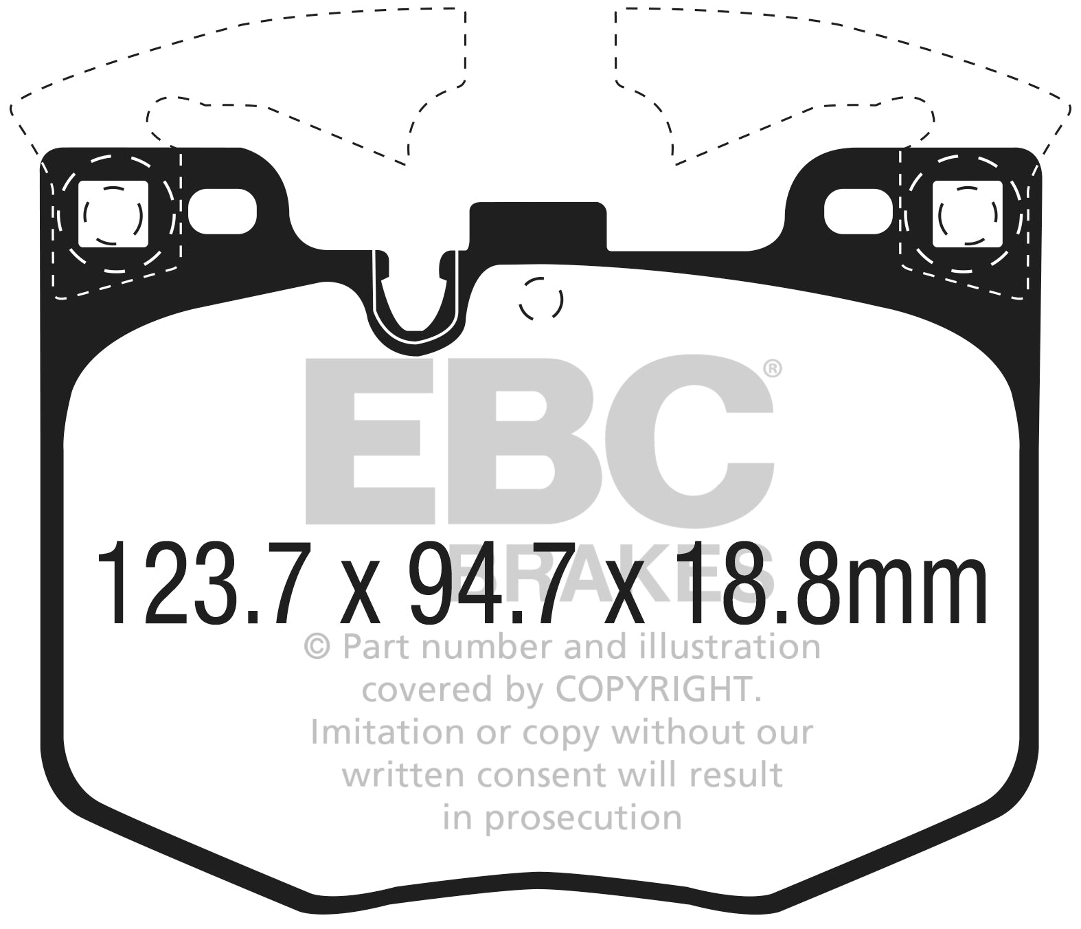 EBC BlueStuff Front Brake Pads BMW G M240i M340i M440i M SPORT CALIPER DP52302NDX