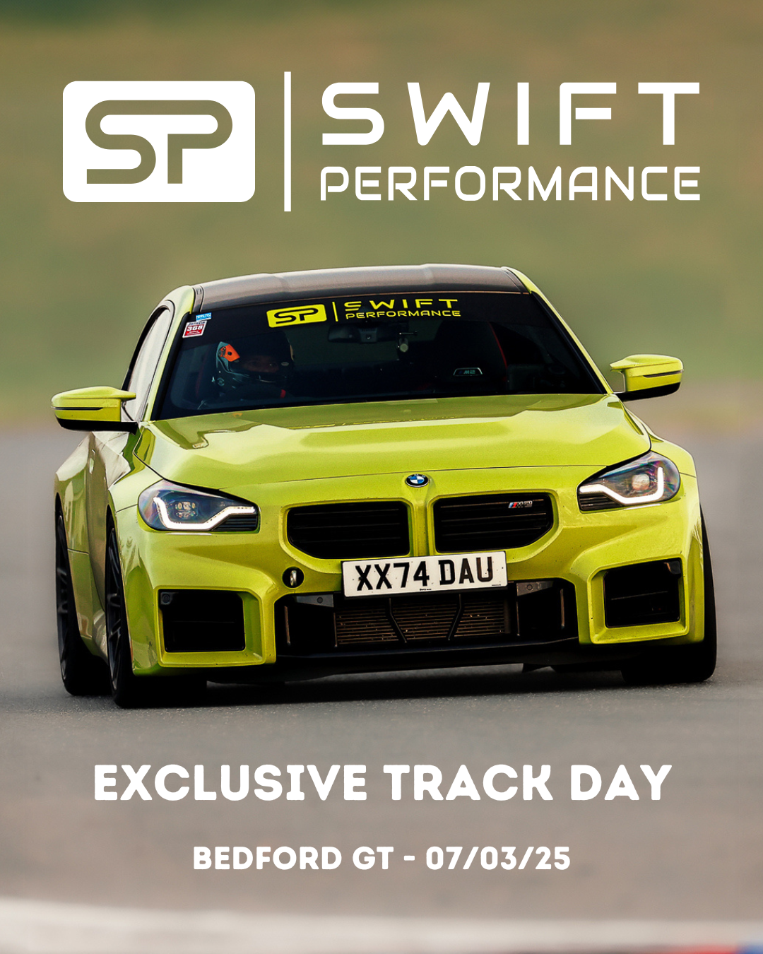 GARAGE - ADDITIONAL ITEM FOR SWIFT PERFORMANCE TRACK DAY