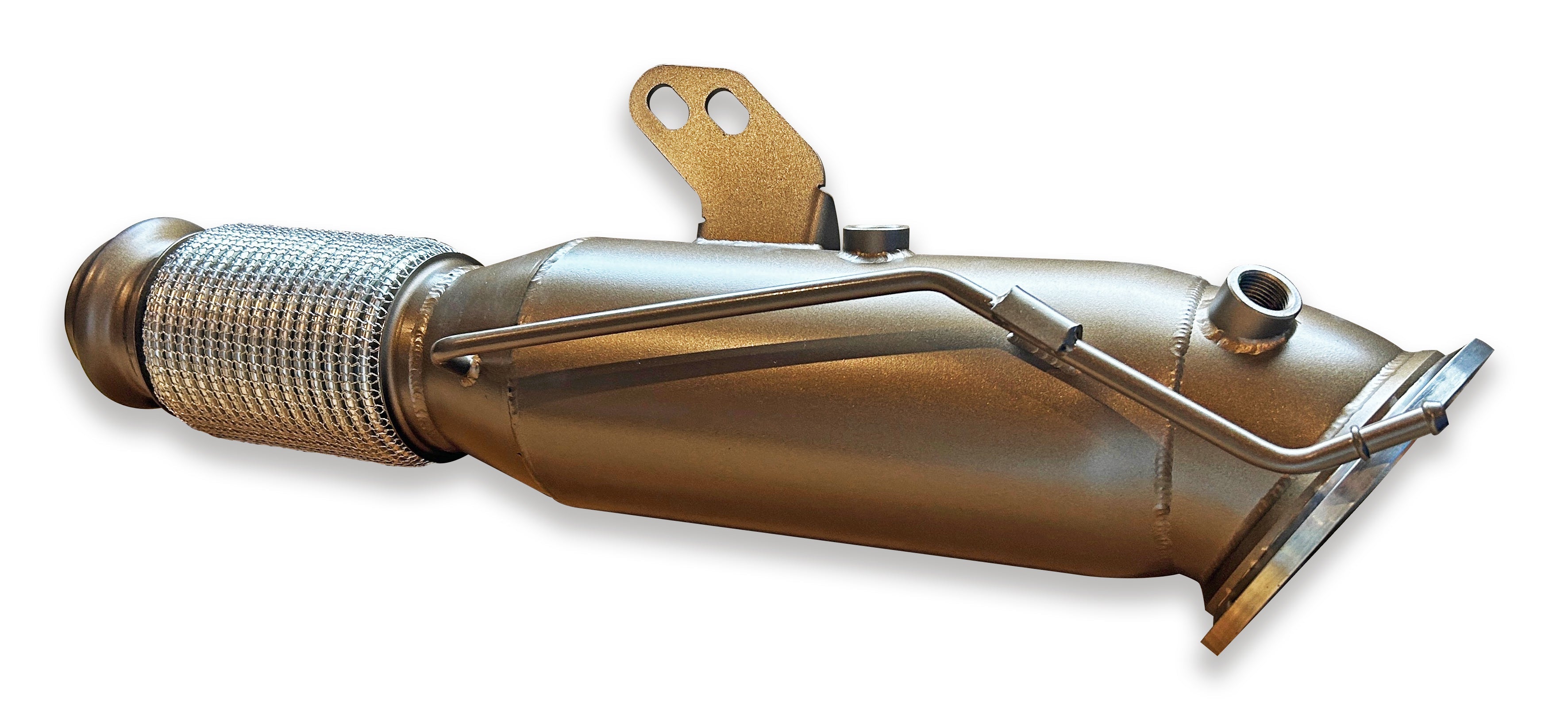 SLN B58 OPF Ceramic-Coated Sports Cat Downpipe – BMW M240i, M340i, M440i & 540i